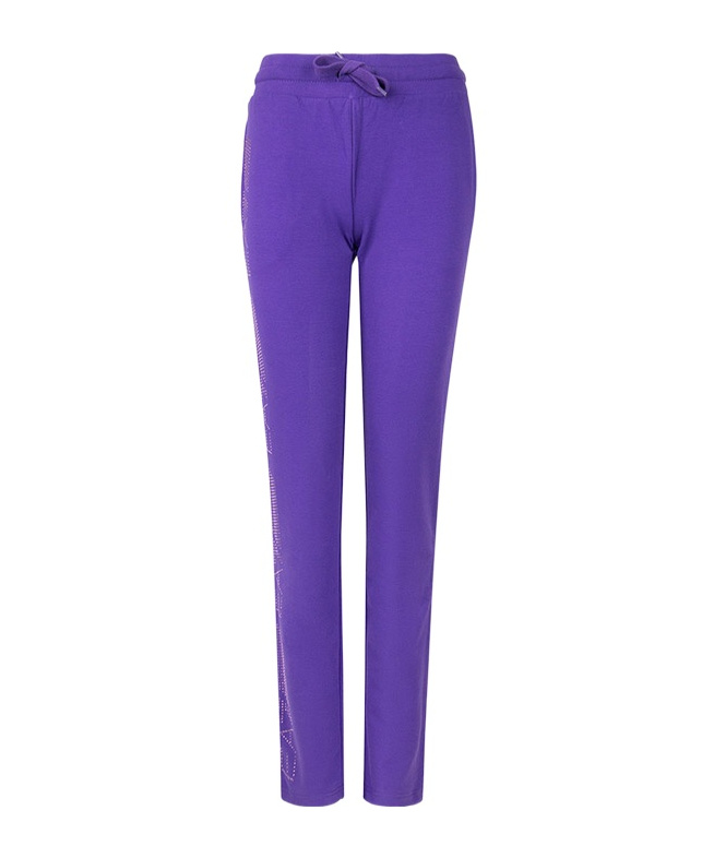 EA7 DRAWSTRING WAIST-EDGE SWEATPANTS