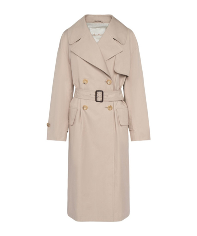 Max Mara Mtrench Long-sleeved Windbreaker