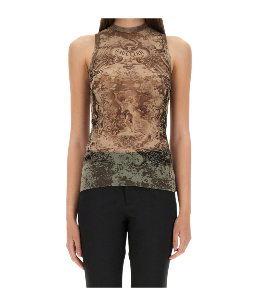 Jean Paul Gaultier Printed Vest