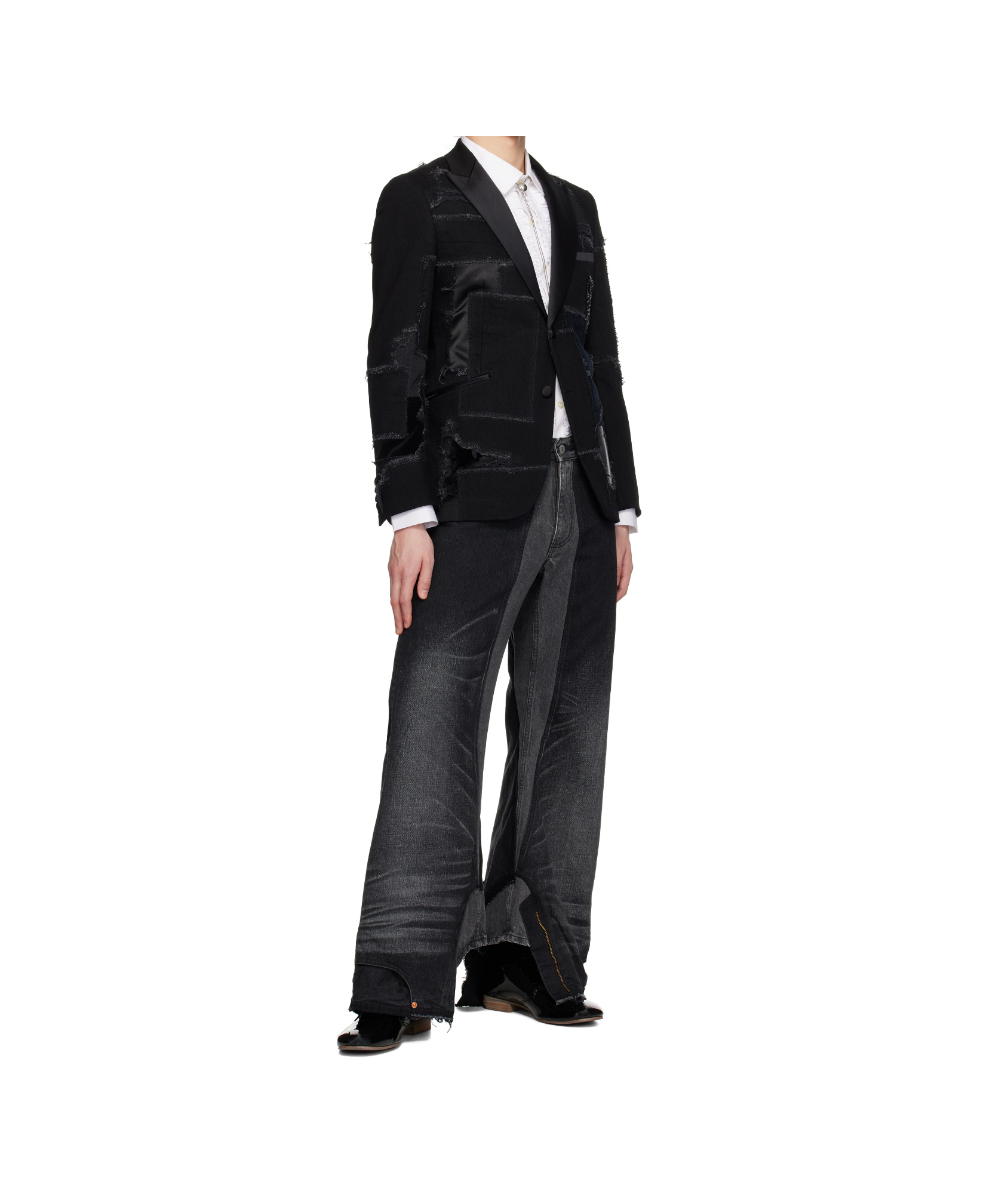 Junya Watanabe Black Levi's Edition Garment Treated W Name Jeans