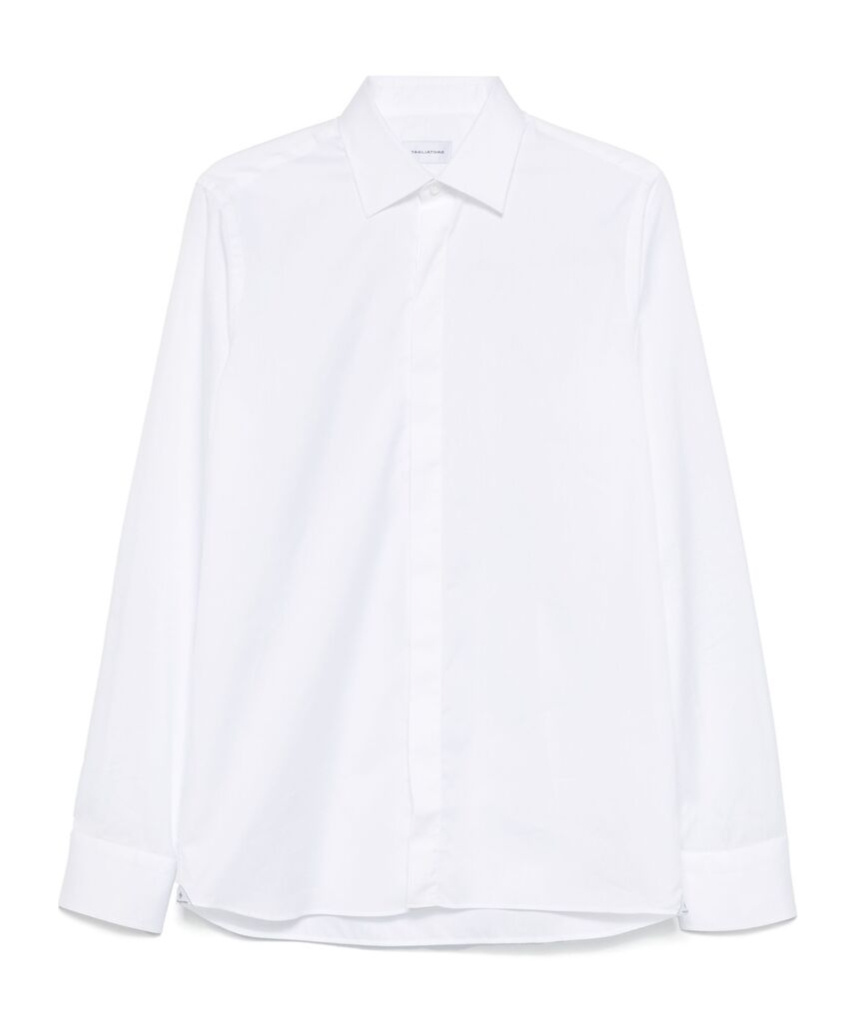 Shop Tagliatore Shirt In White