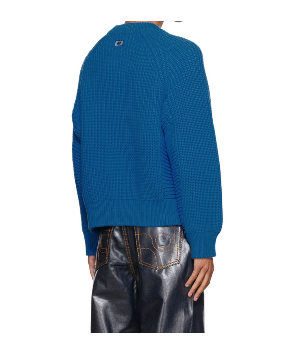 Eytys Long-sleeved Sweater In Blue