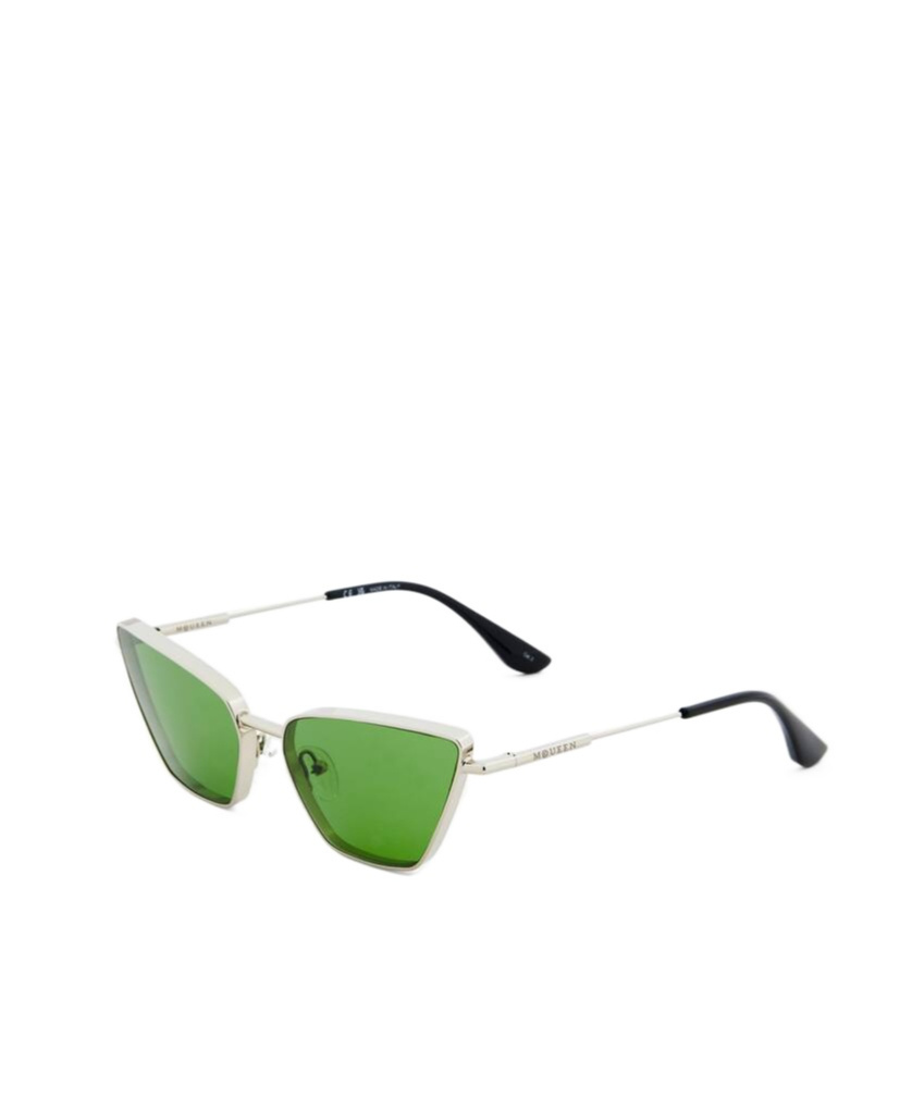 Alexander Mcqueen Metal T-bar Cat-eye Sunglasses