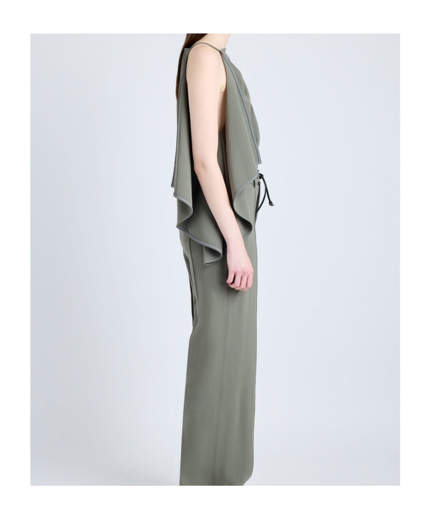 Shop Proenza Schouler Alyssa Top In Gray
