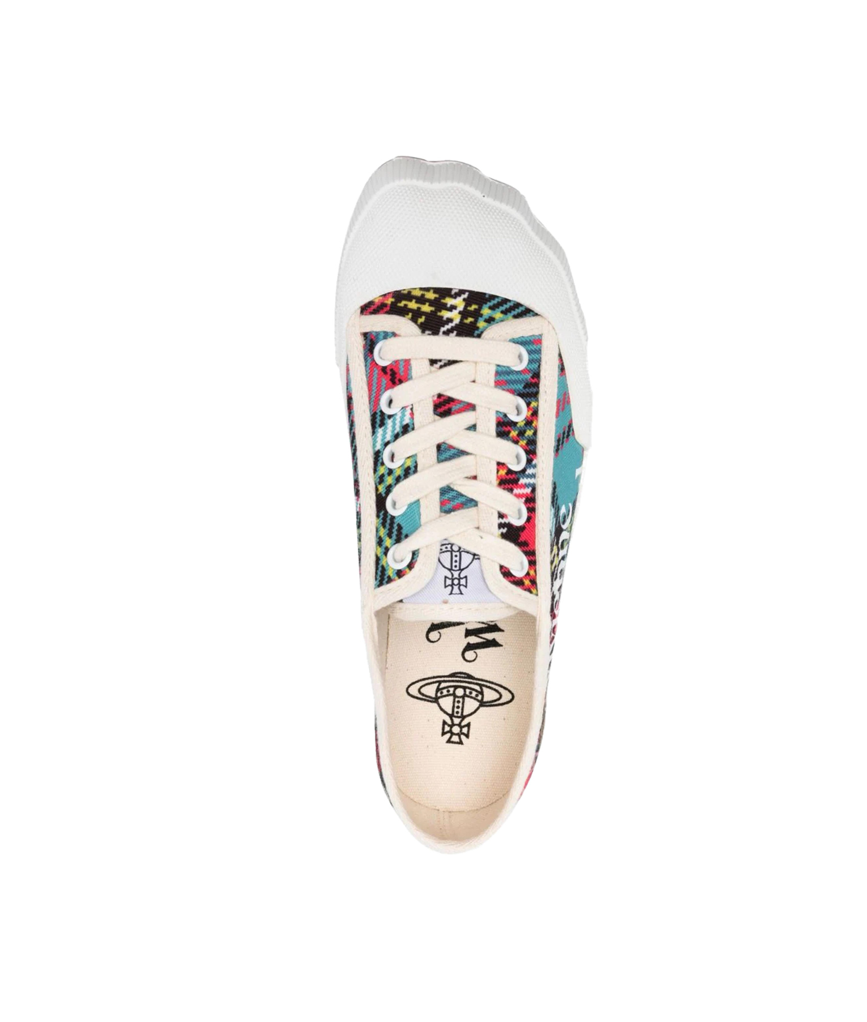 Vivienne Westwood Animal Gym Low-top Sneakers In White