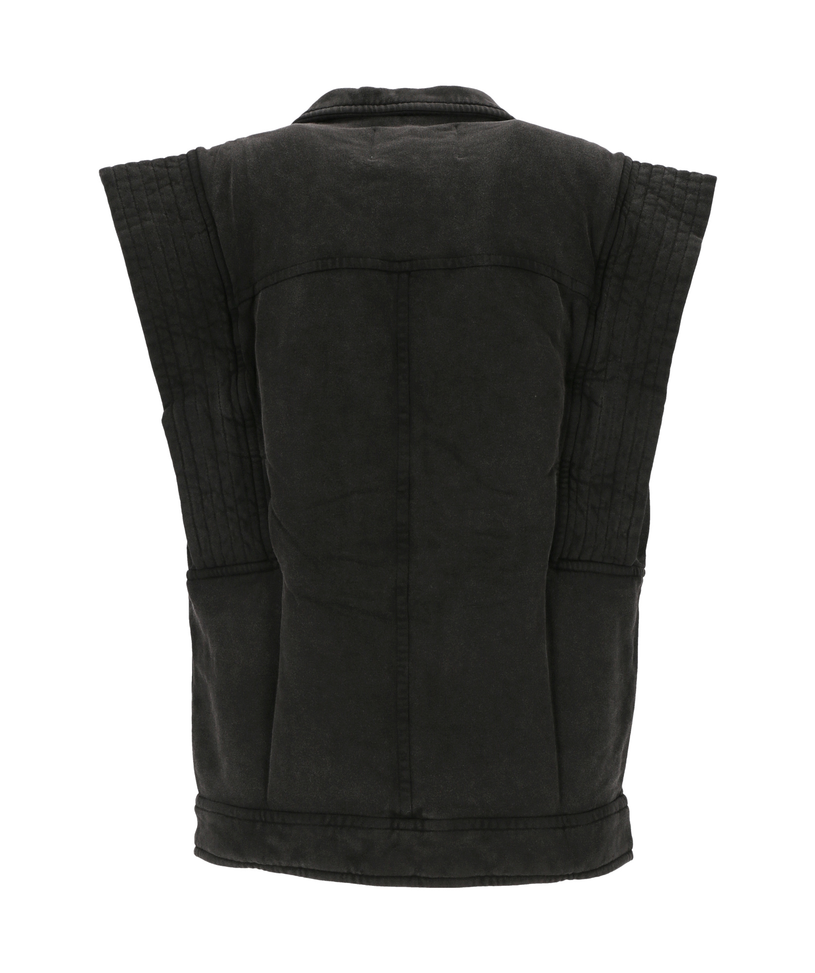 Shop Isabel Marant Étoile Naelle Vest In Black
