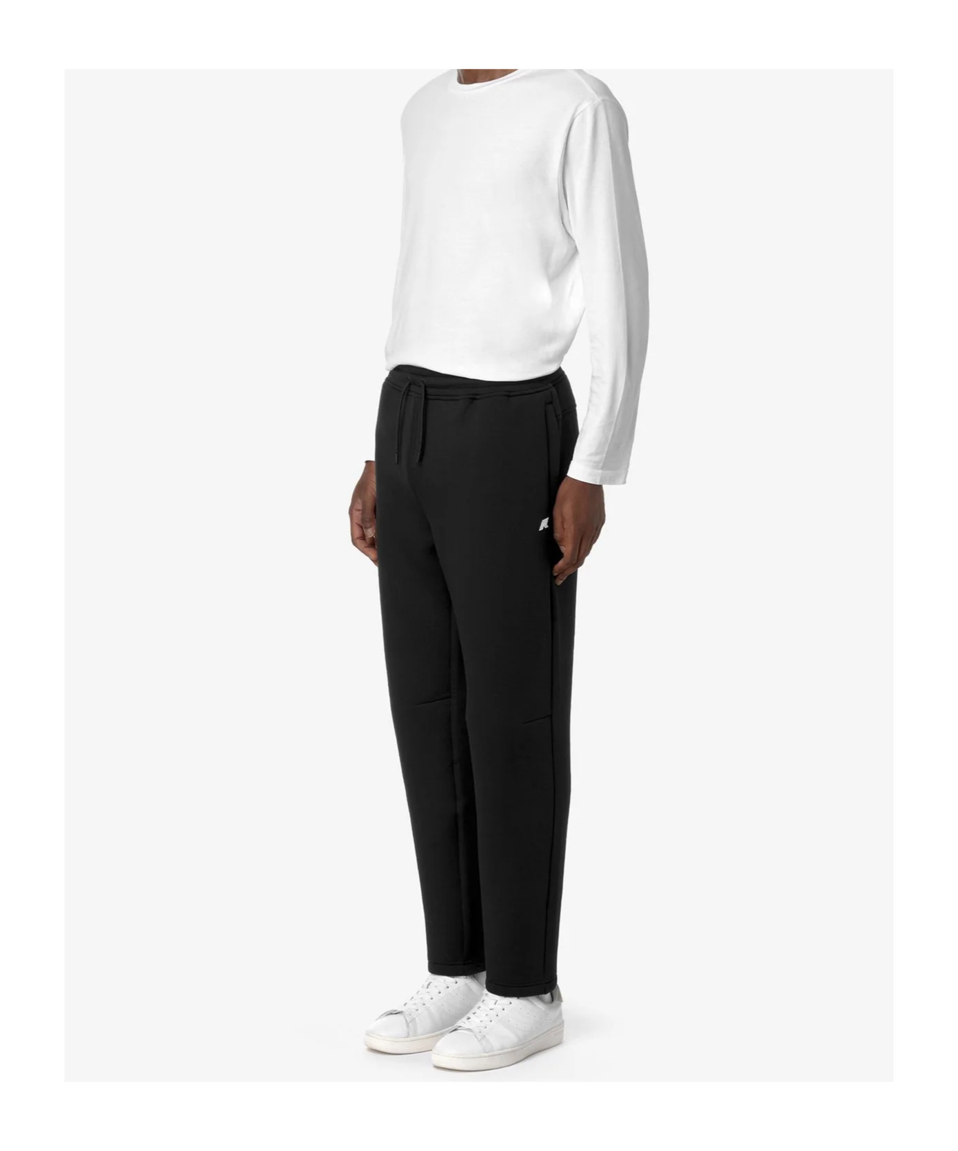 K-way Drawstring Trousers In Black