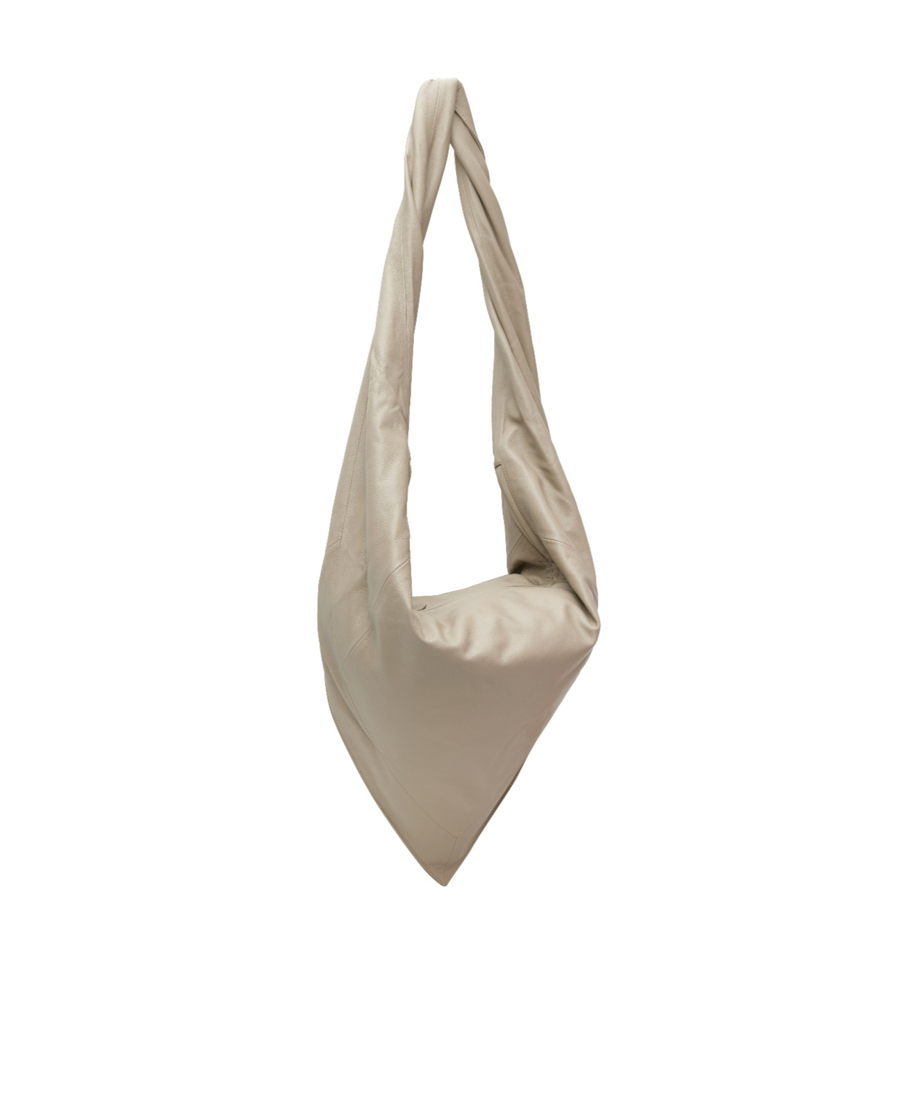 Lemaire Large Scarf Shoulder Bag In Brown
