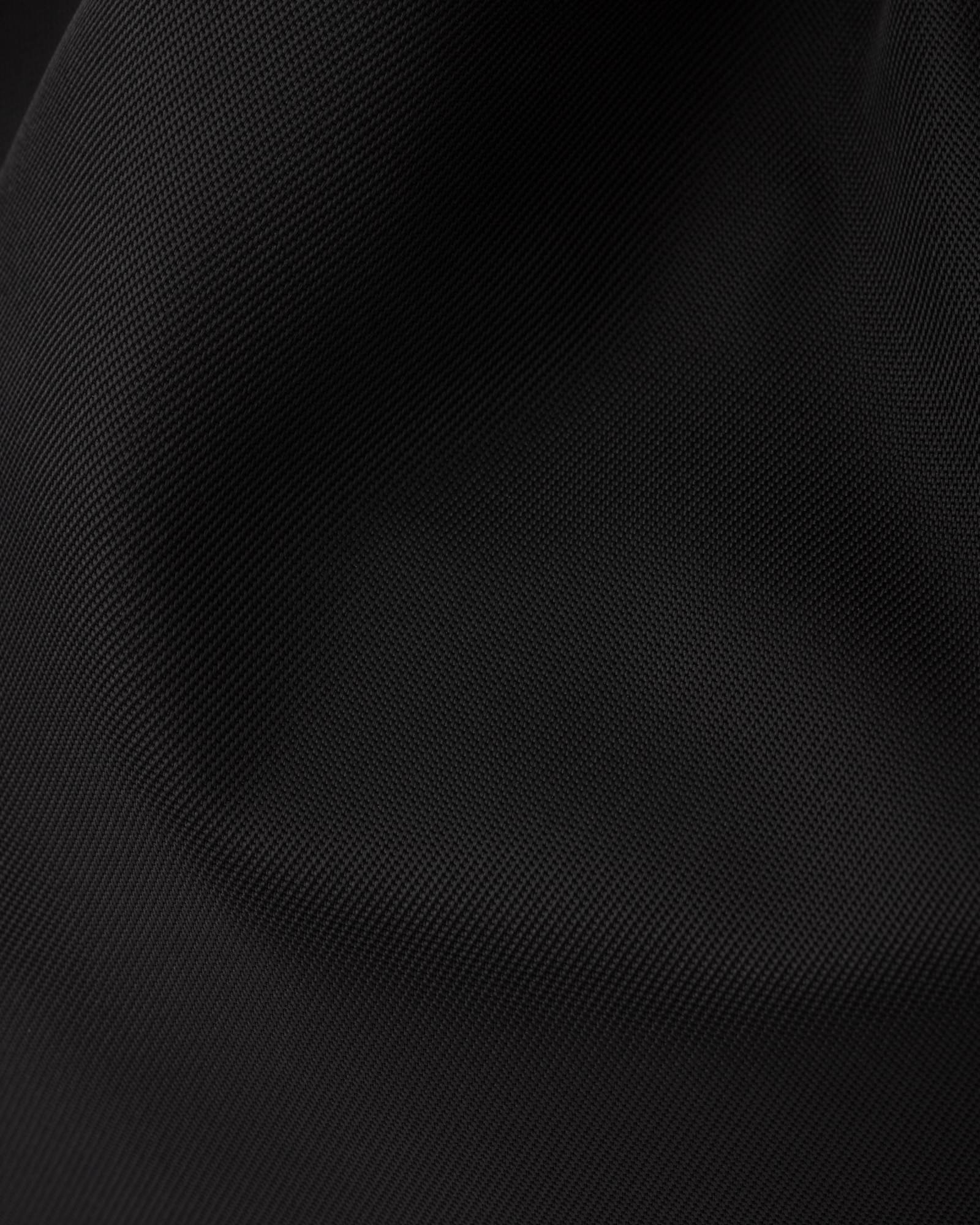 Prada Triangle-logo Bucket Bag In Black