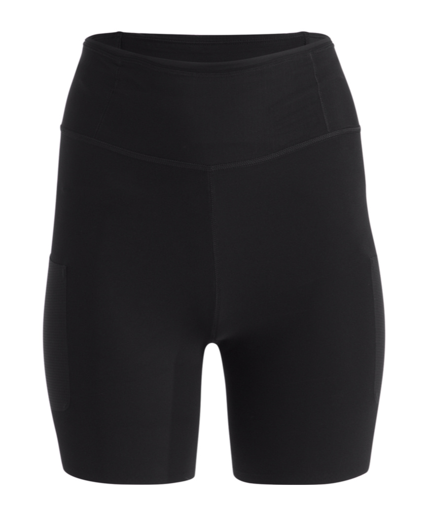 The North Face Black Ripida Tight Sport Shorts In Black
