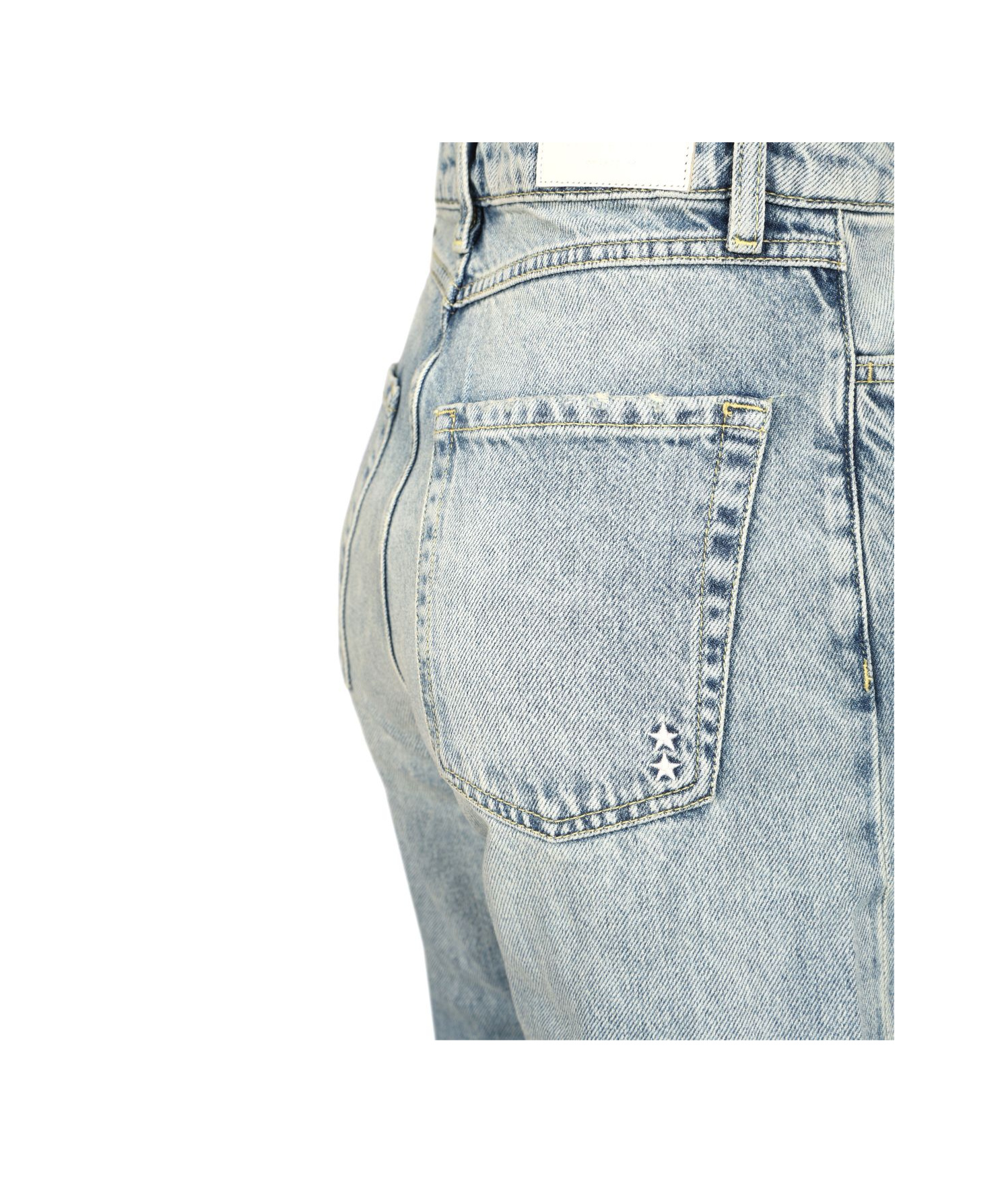 Icon Denim Jeans With Belt Loops In Blue