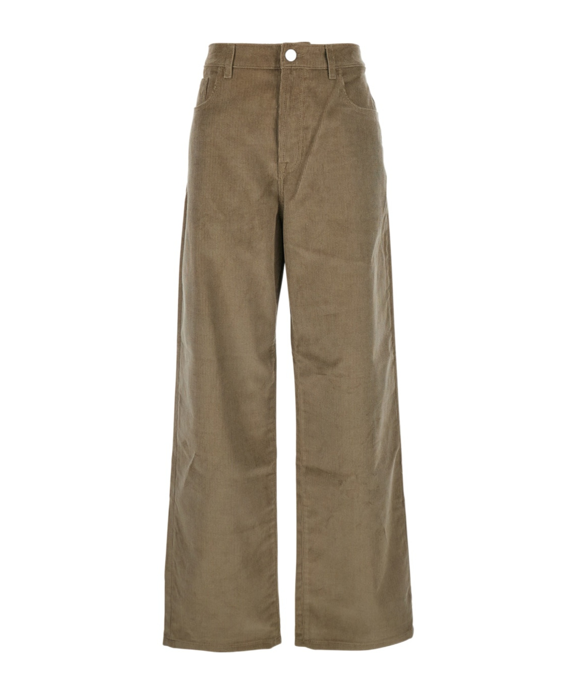 Rohe Cotton Corduroy Wide-leg Pants In Brown