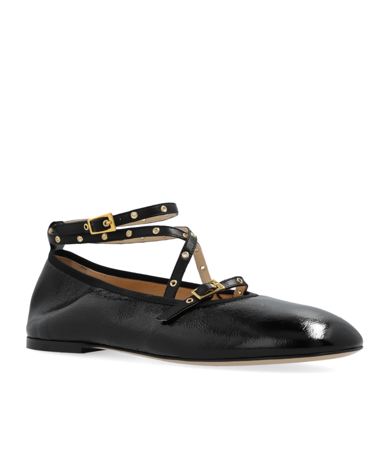 Wandler June Ballerina Shoes In Black