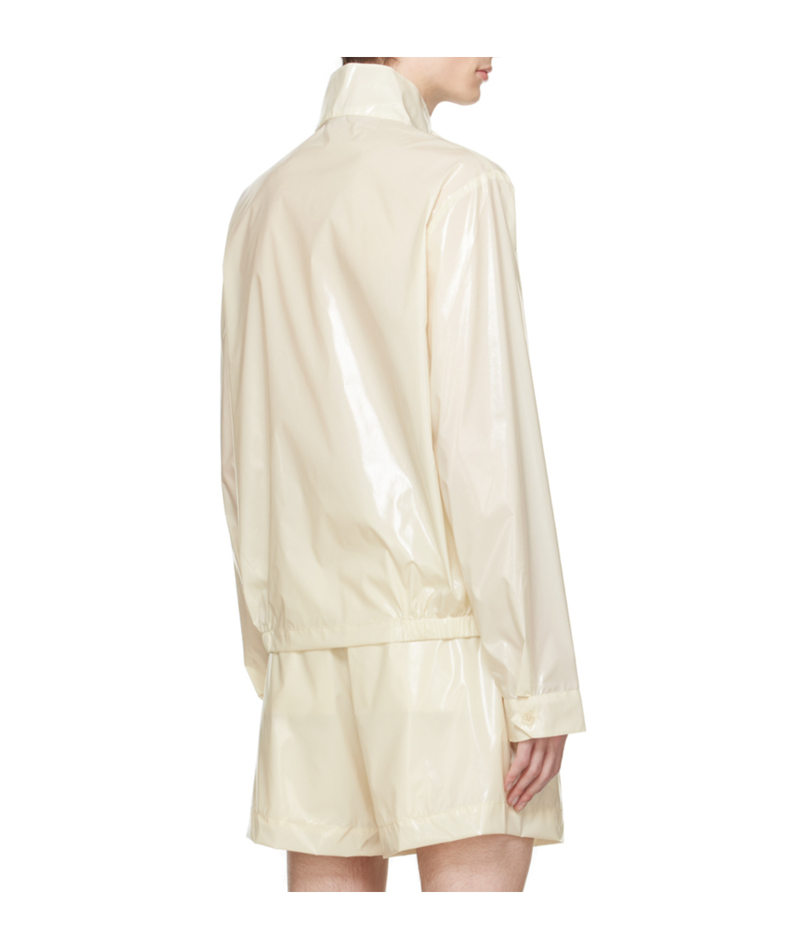16arlington Coated Stretch Nylon Taffeta Jacket