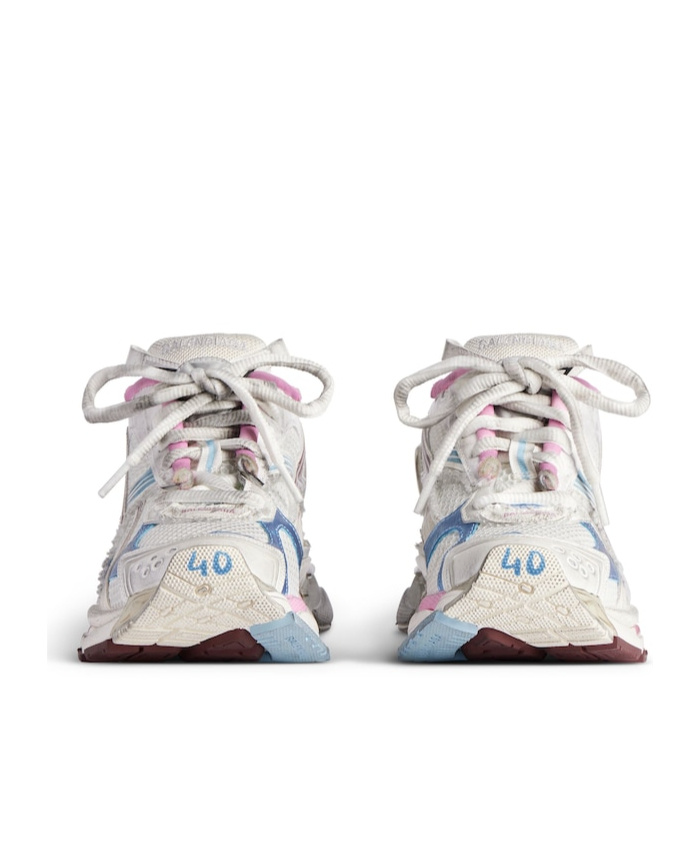 Balenciaga Runner Gradient Low-top Sneakers In White