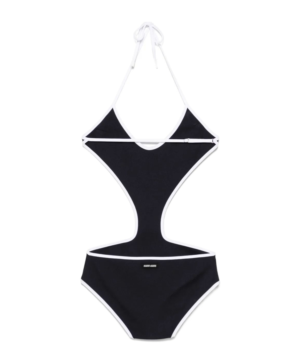 MIU MIU TECHNICAL KNIT SWIMSUIT