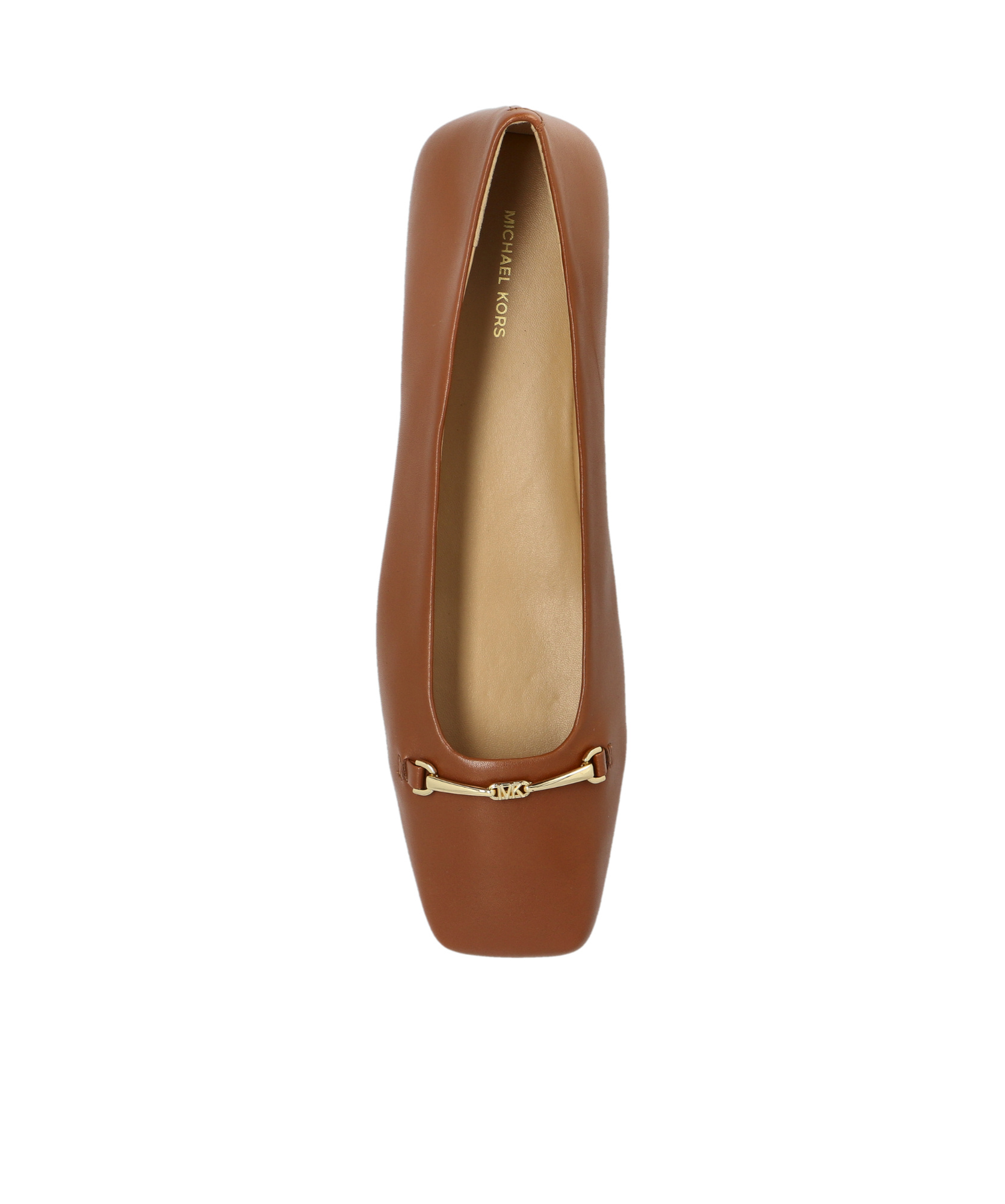 Michael Michael Kors Lena Ballerina Shoes In Brown