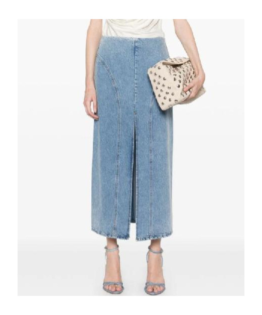 Remain Birger Christensen Denim Skirt In Blue