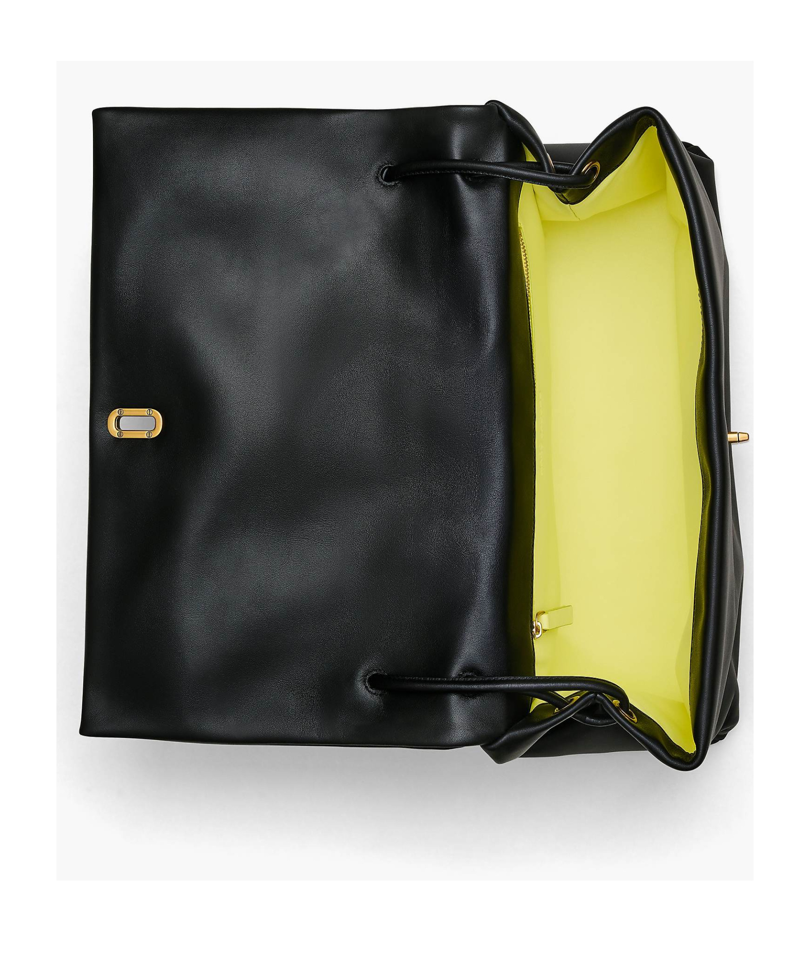 Marc Jacobs Spacious Dual Shoulder Bag Made Of Leather In Black