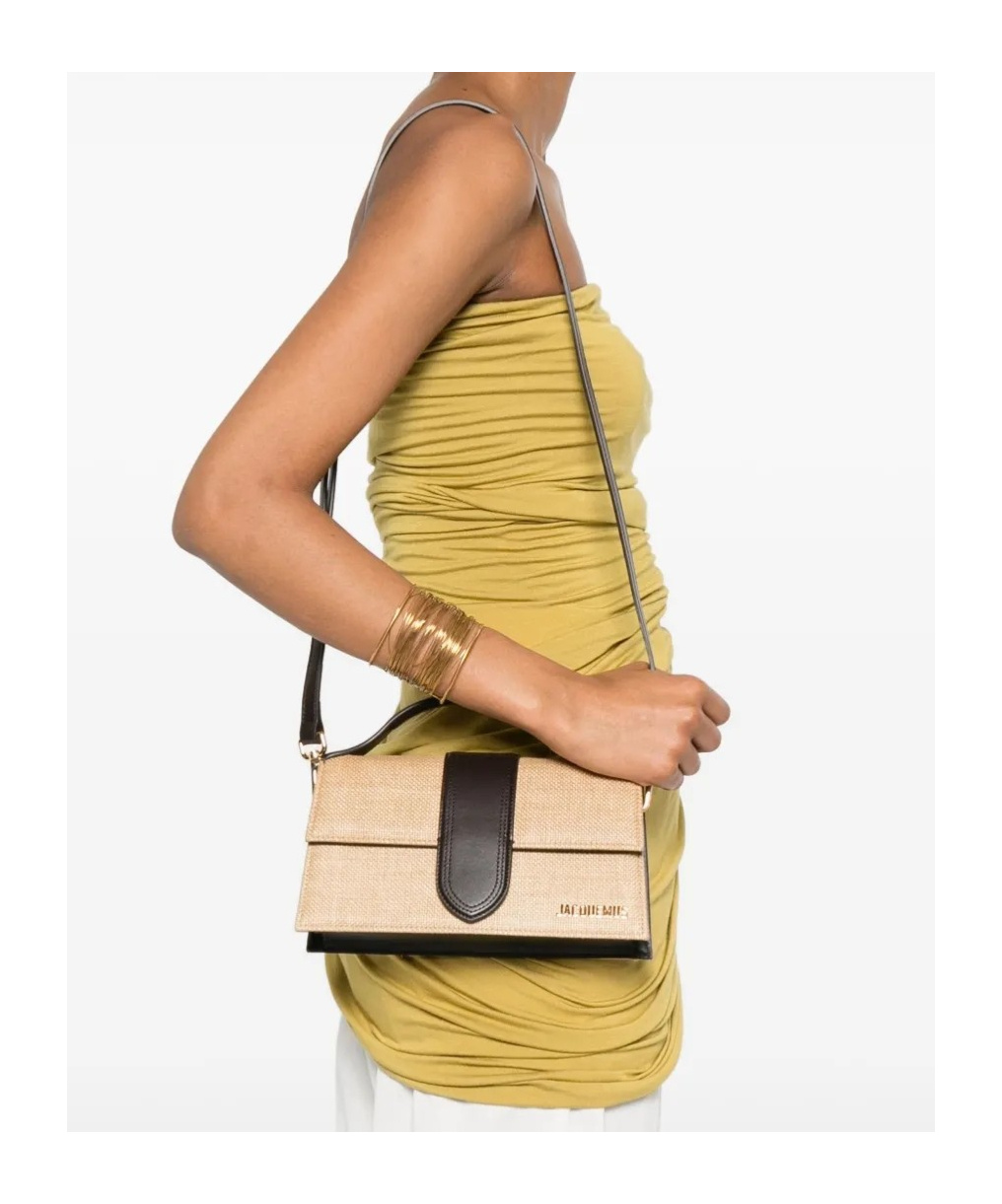 Jacquemus Le Grand Bambino Tote Bag In Brown
