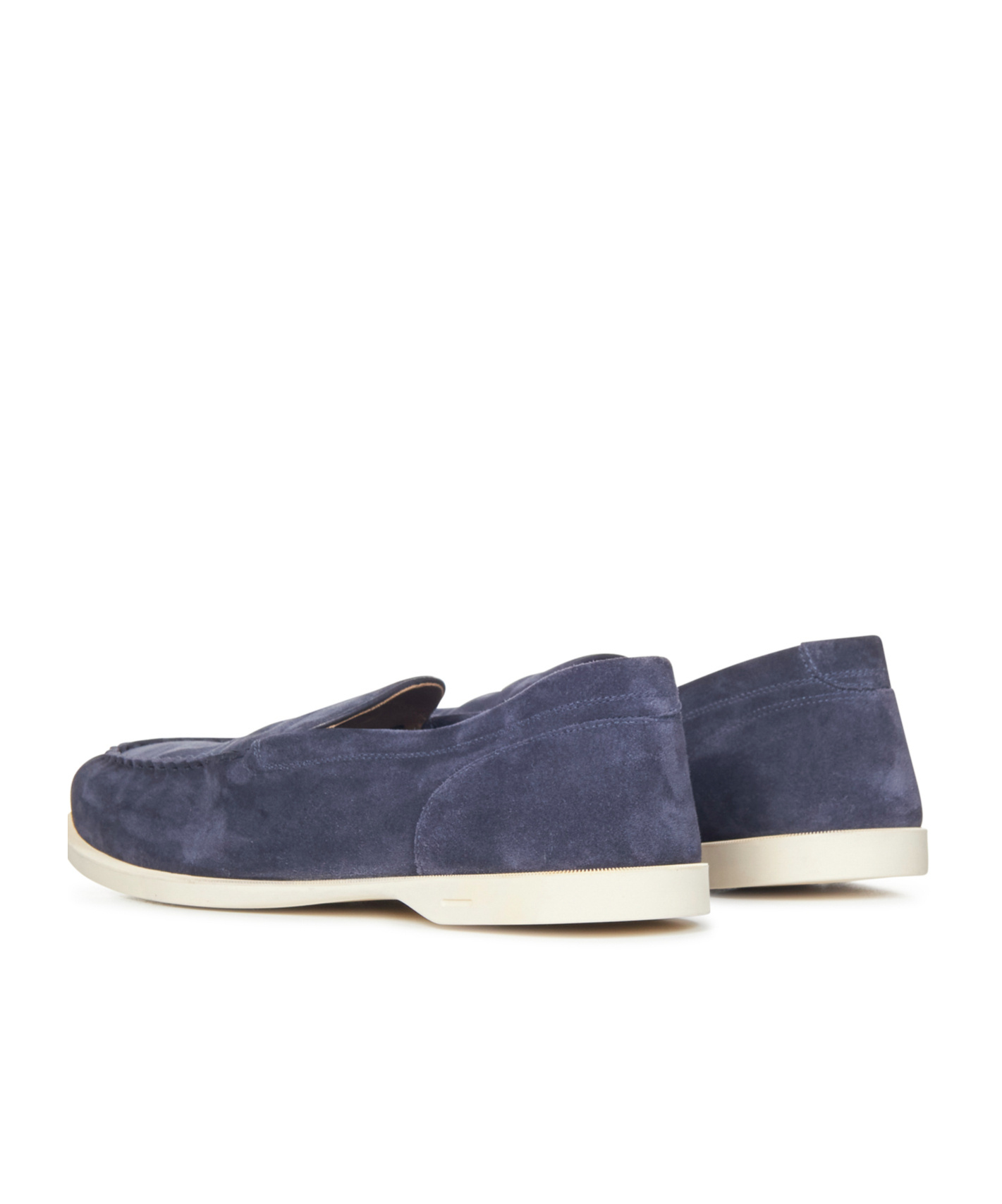John Lobb Pace Slip-on Loafers In Blue