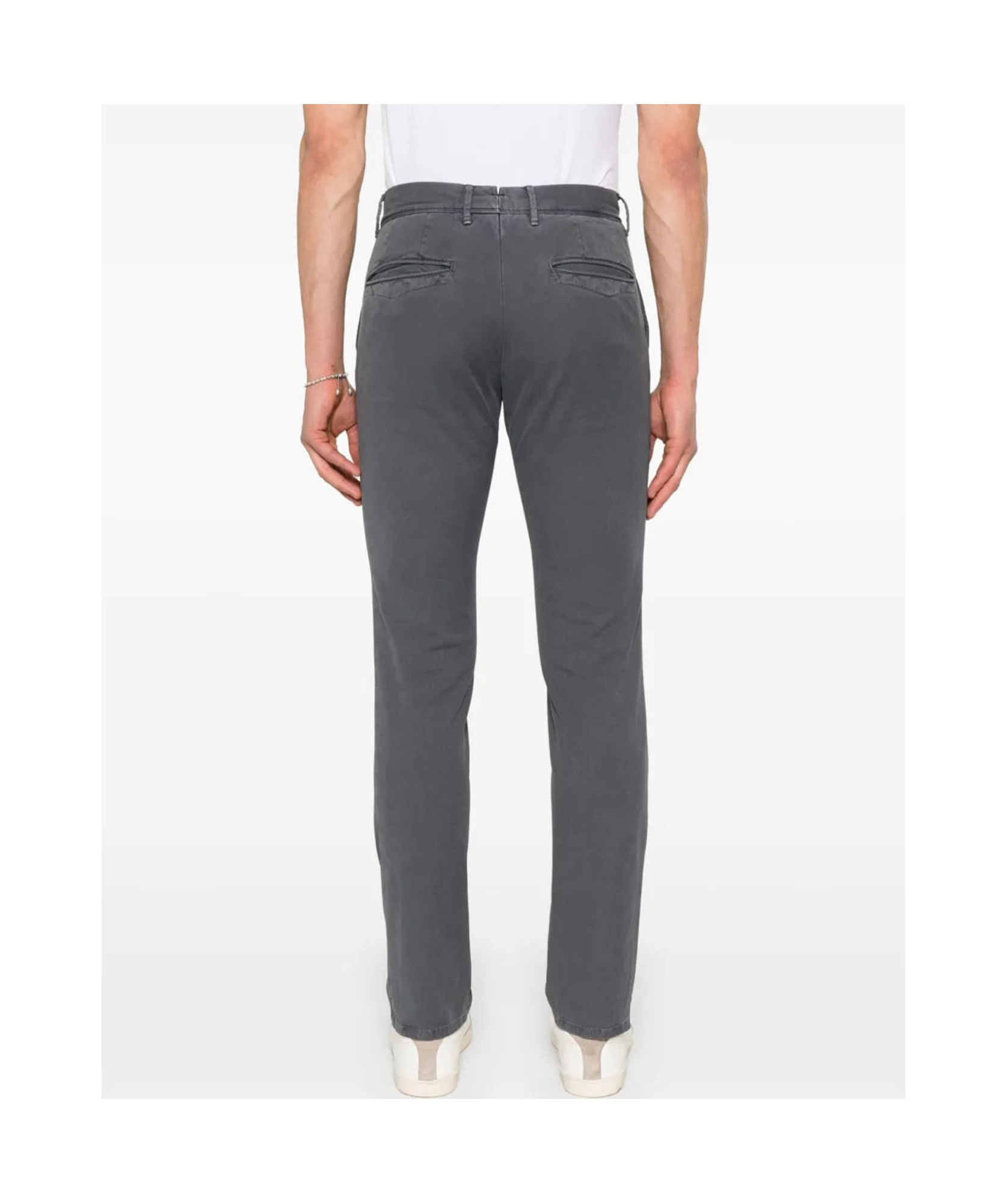 Incotex Straight-leg Trousers In Black