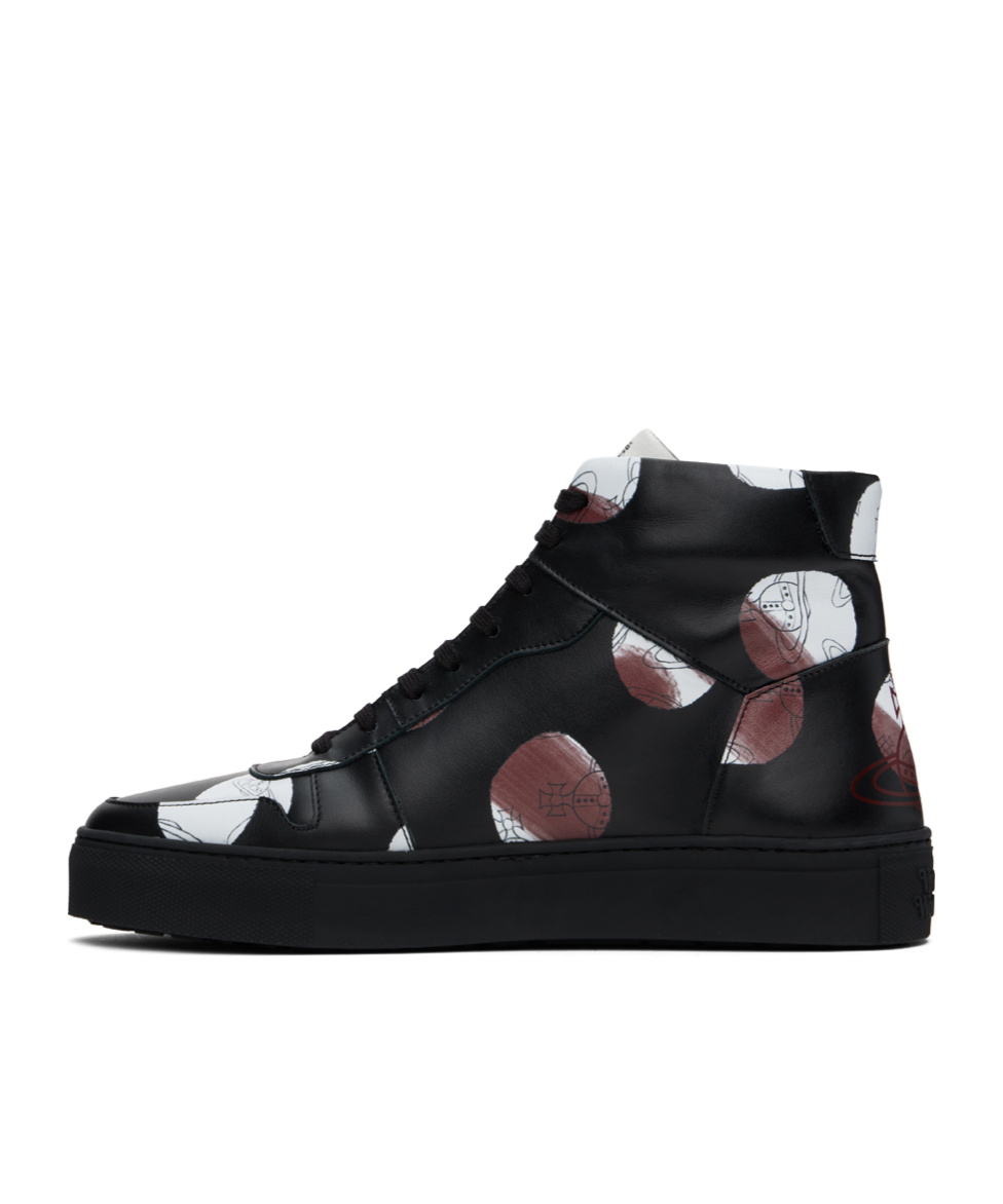 Vivienne Westwood Black Classic High Top Sneakers