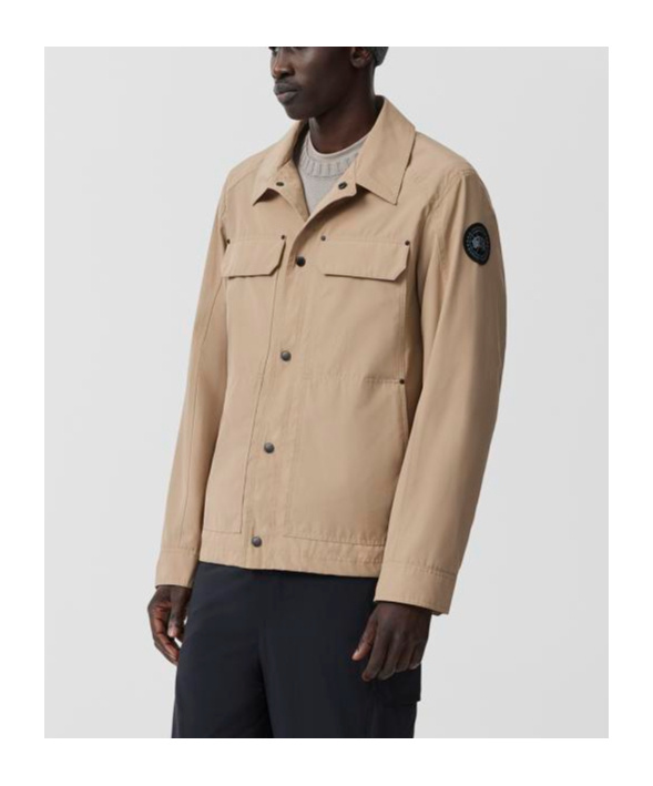 Canada Goose Burnaby Tech Fabric Jacket For Men In Nude