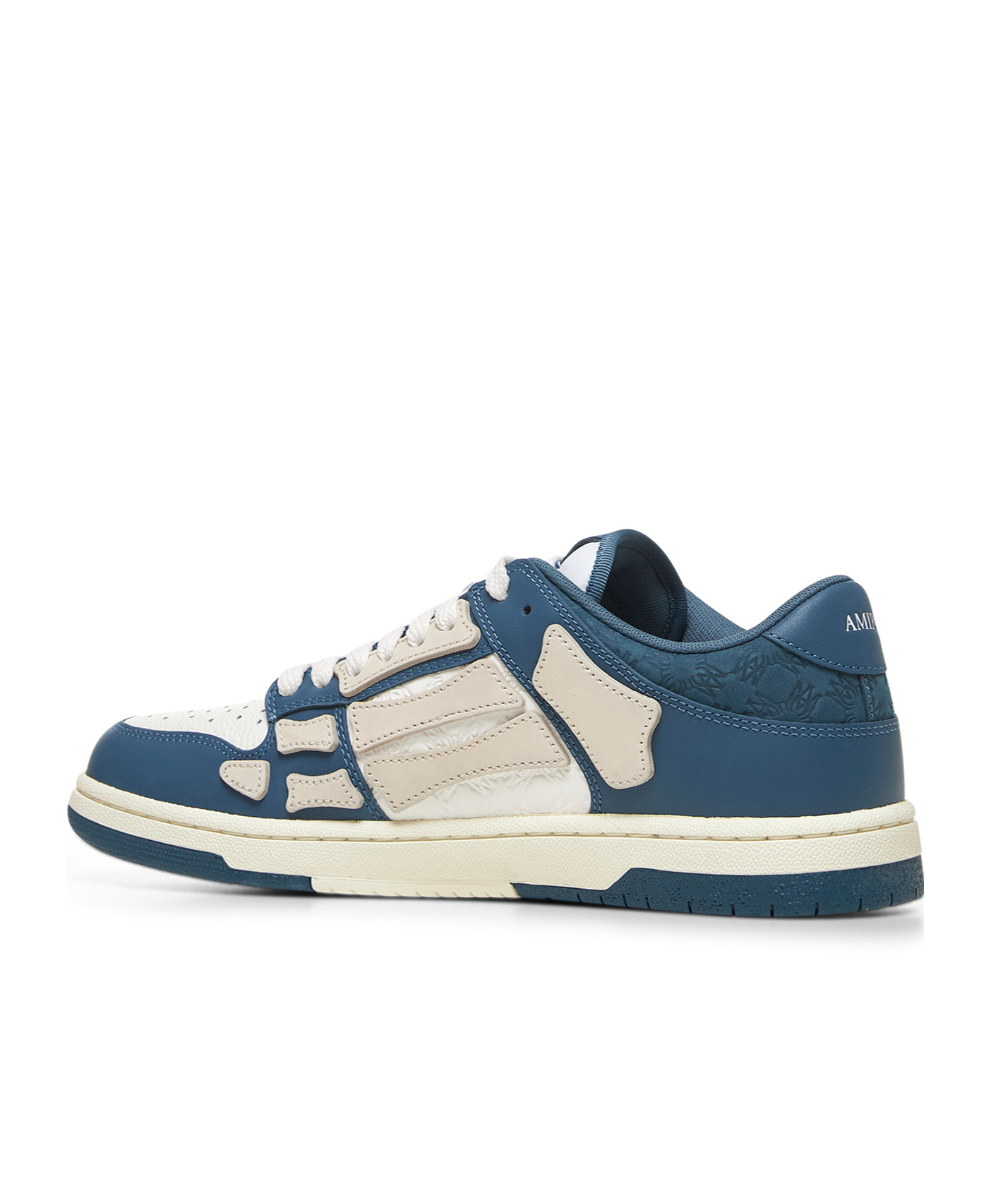 Shop Amiri Ma Quad Skel Sneakers In Blue