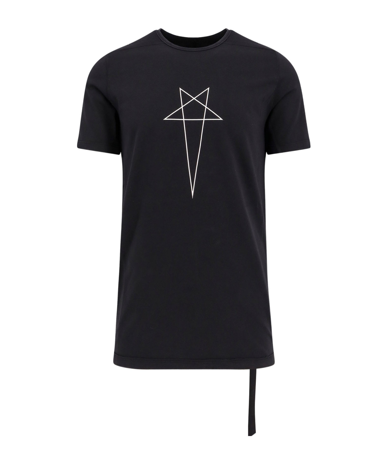 Rick Owens Drkshdw Short-sleeved T-shirt In Black