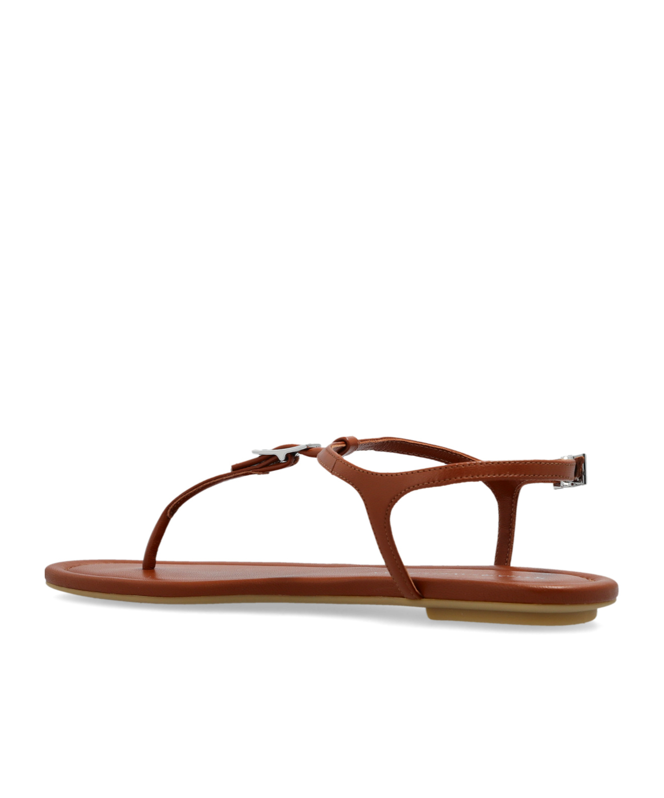 Shop Stuart Weitzman T-belt Sandals In Brown