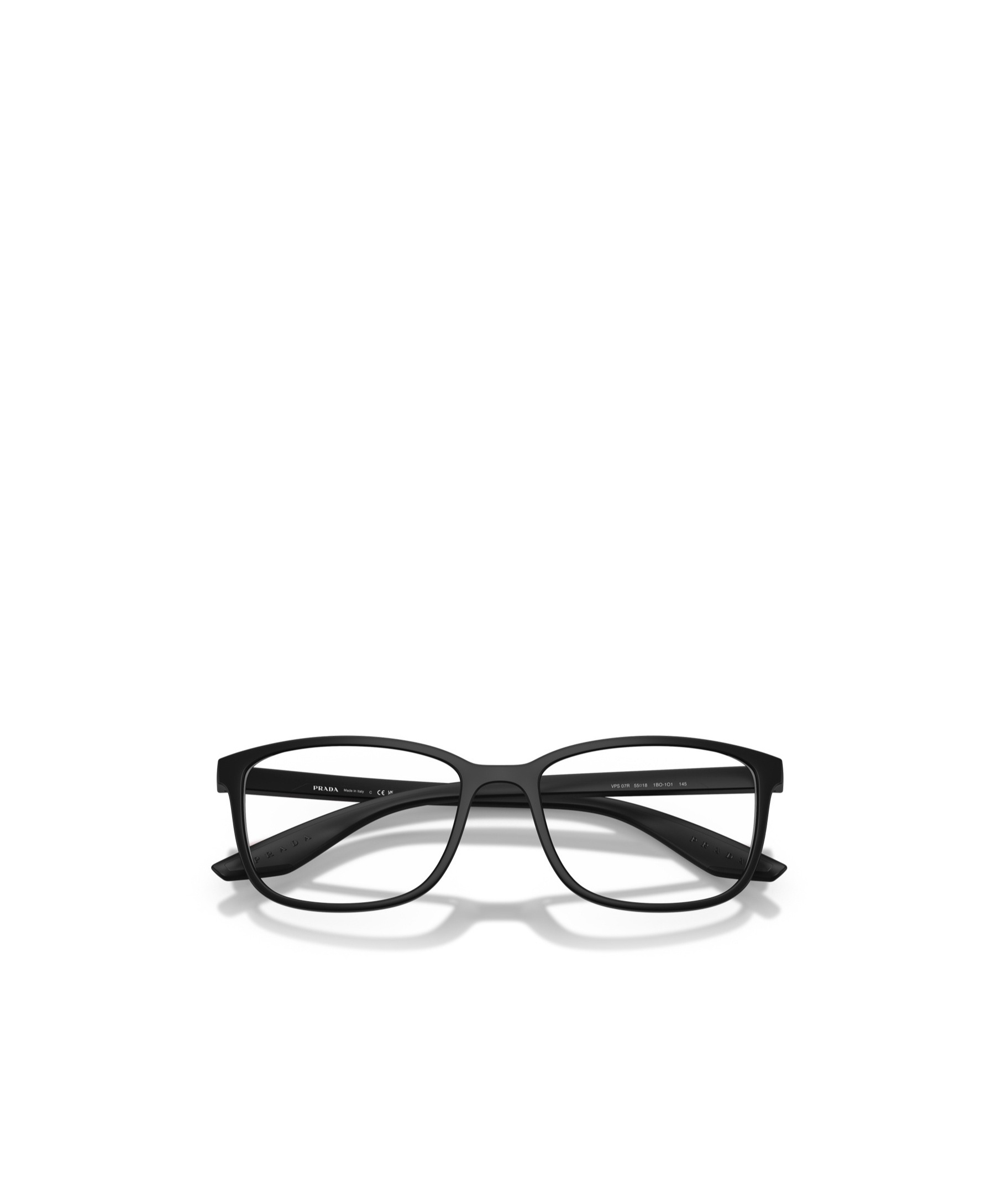 Prada Full Frame Plain Mirror In Black