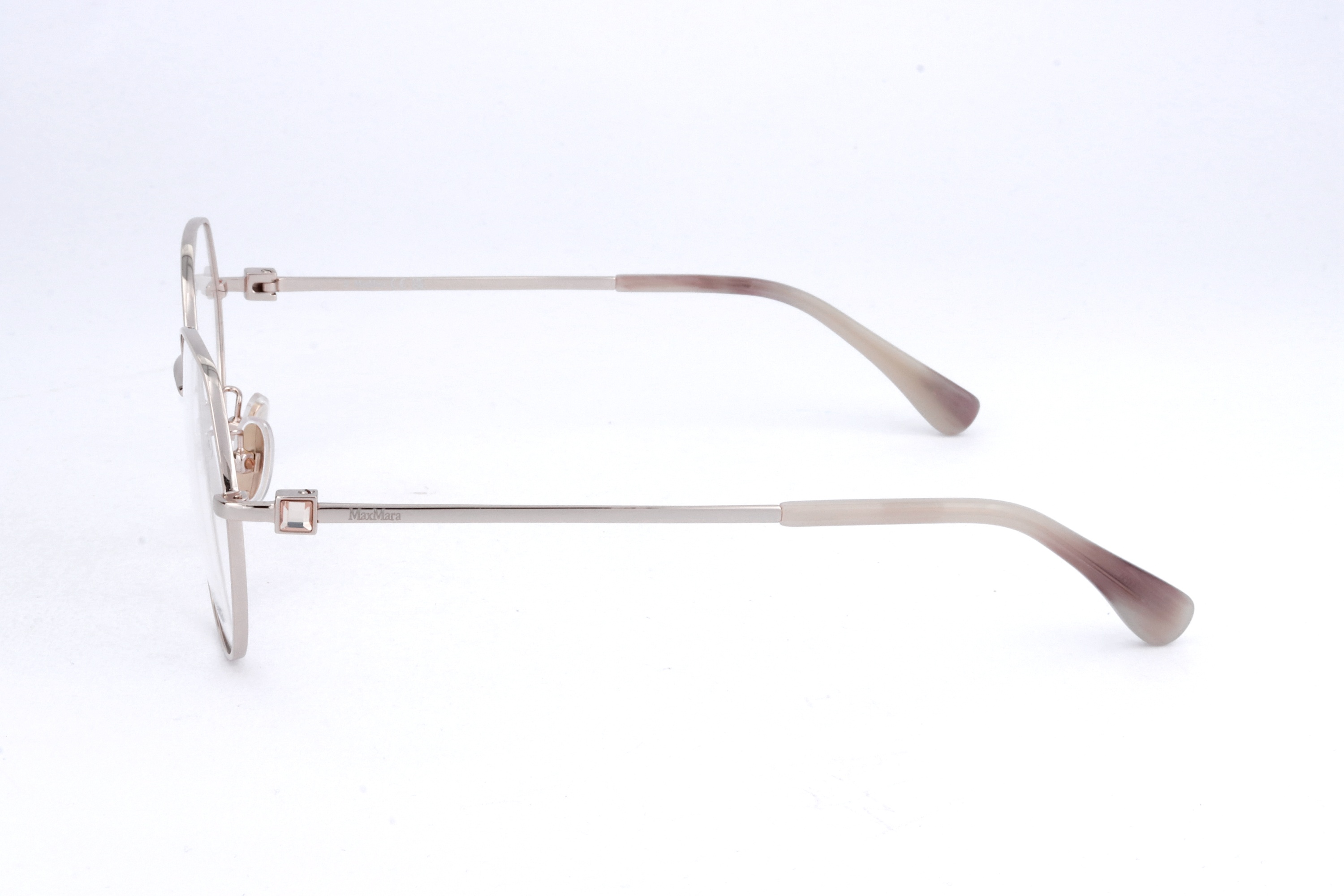 Max Mara Full-frame Plain Mirror In Metallic