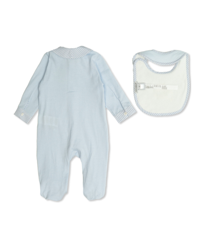 Dolce & Gabbana Bodysuit And Bib Set In White