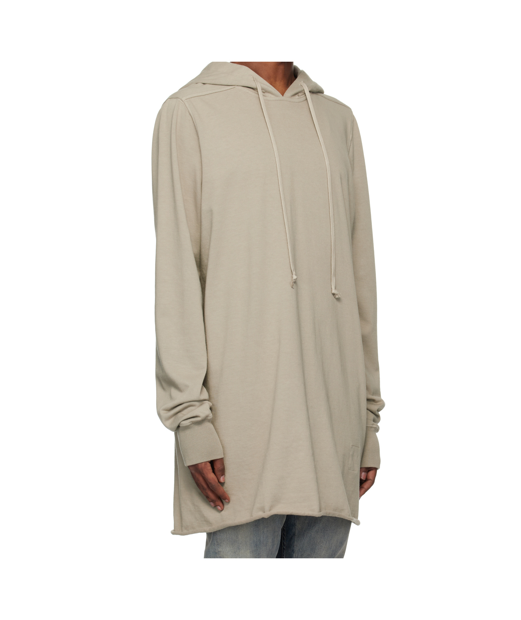 Rick Owens Drkshdw Long-sleeved Sweater In Nude