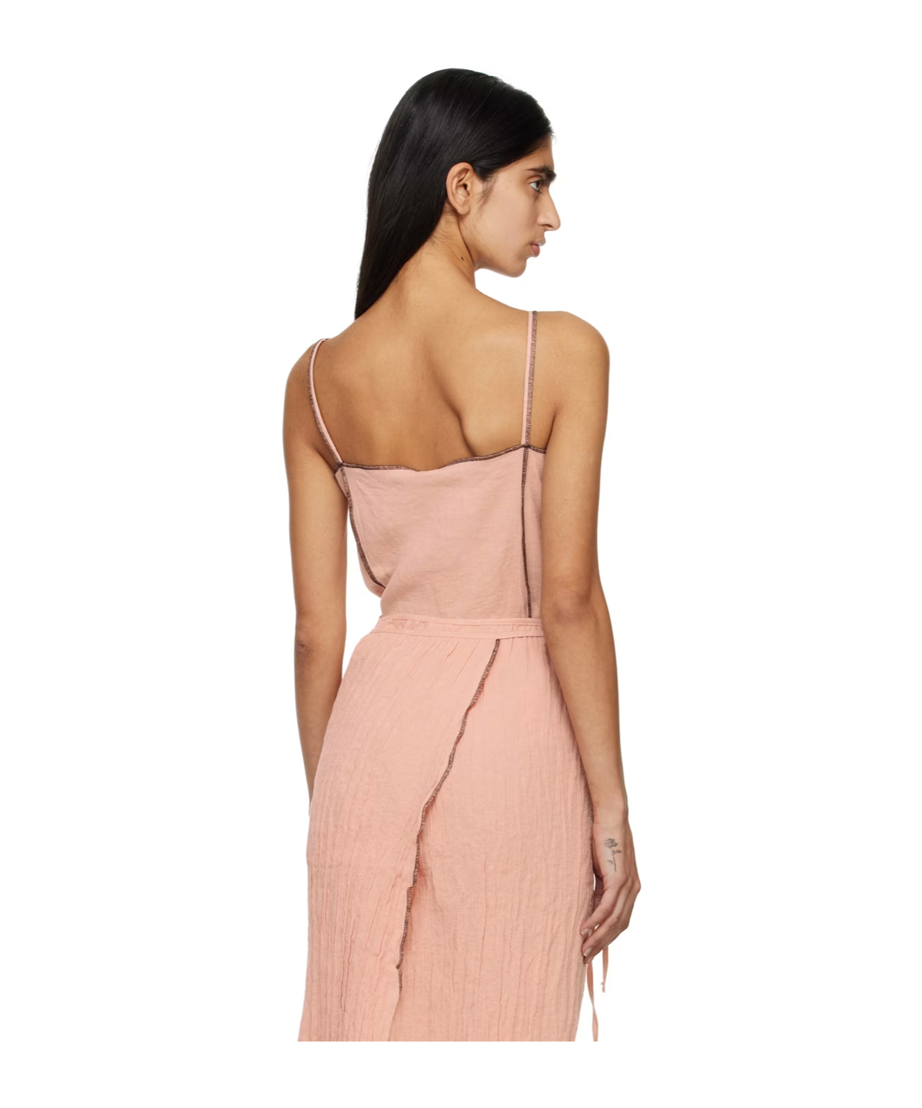 Baserange Pink Shok Tank Top In Pink