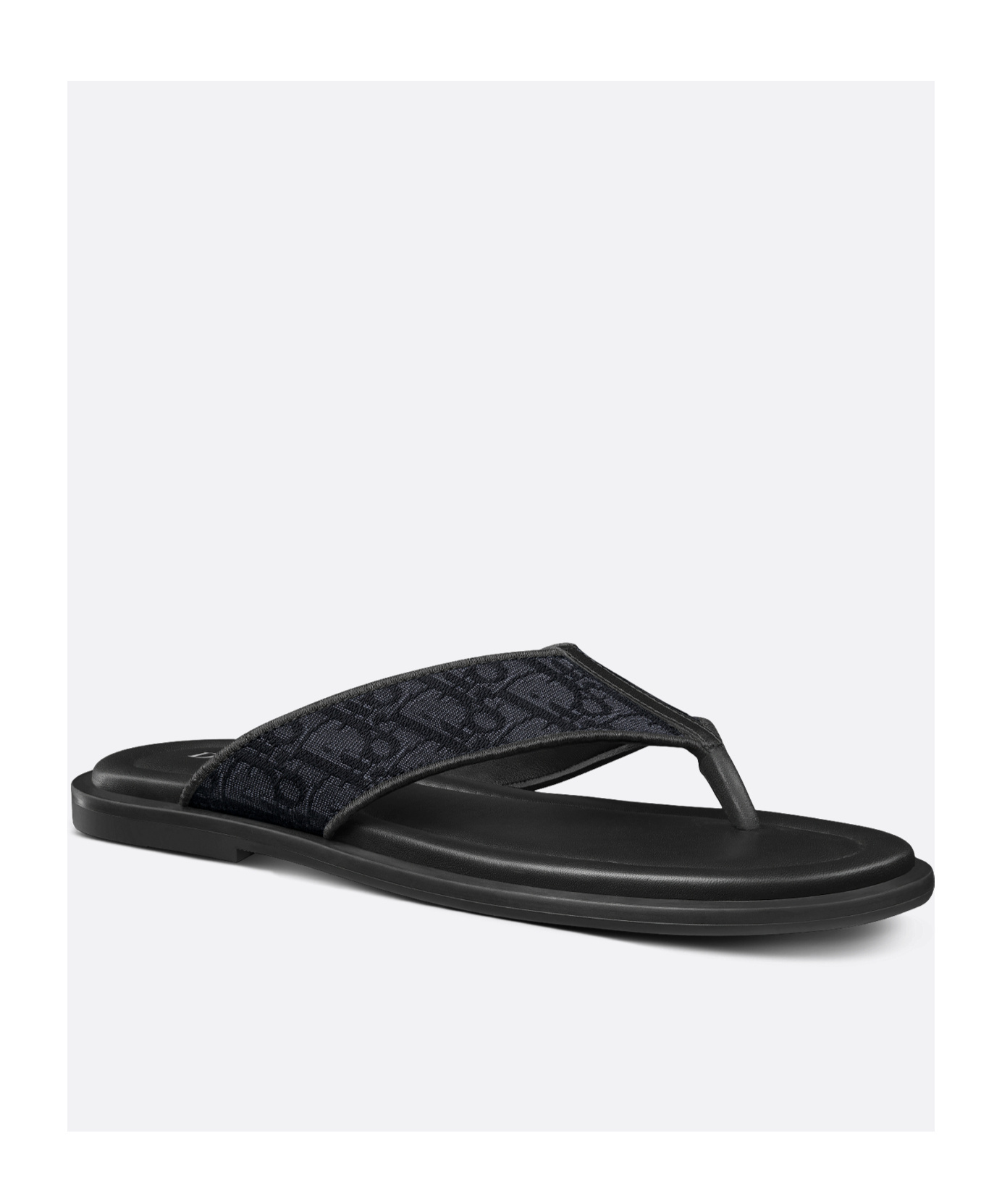 Dior Alias Thong Sandal In Black
