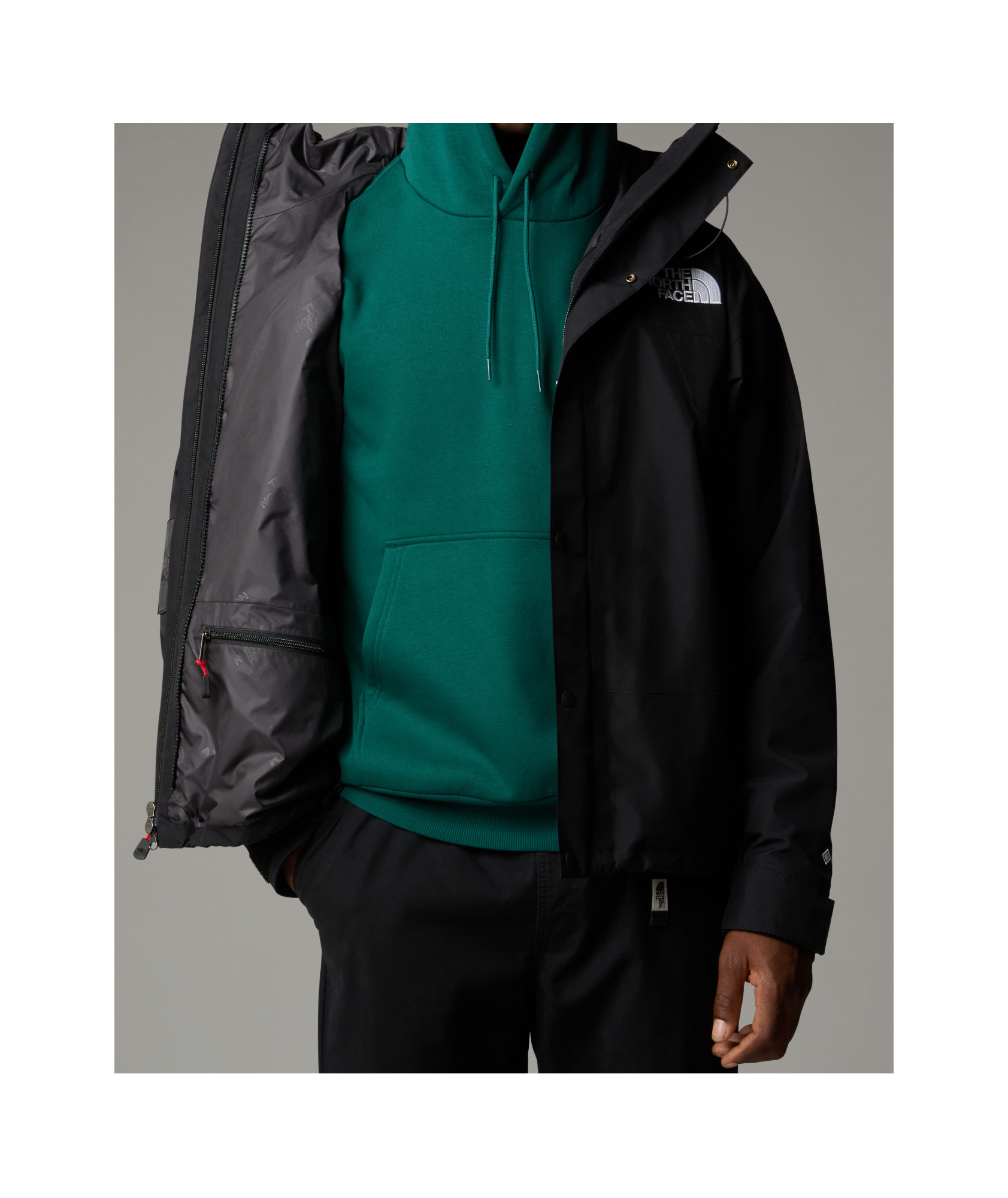 Shop The North Face Gore-tex Mountain Jacket In Tnf Black