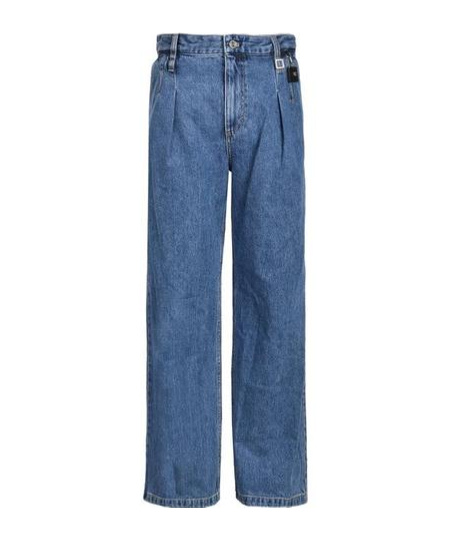 WOOYOUNGMI PENDANT-DETAIL STRAIGHT-LEG JEANS 