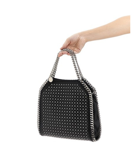 Stella Mccartney Mini Falabella Tote In Black