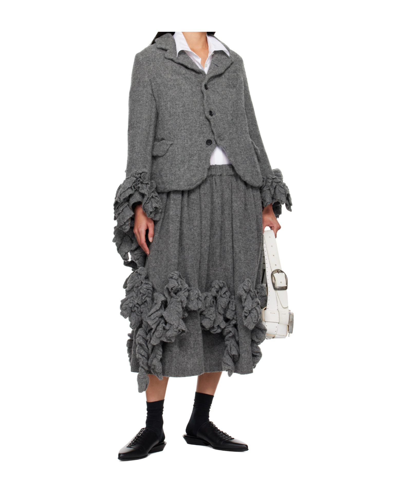 COMME DES GARÇONS LONG-SLEEVED SUIT COAT