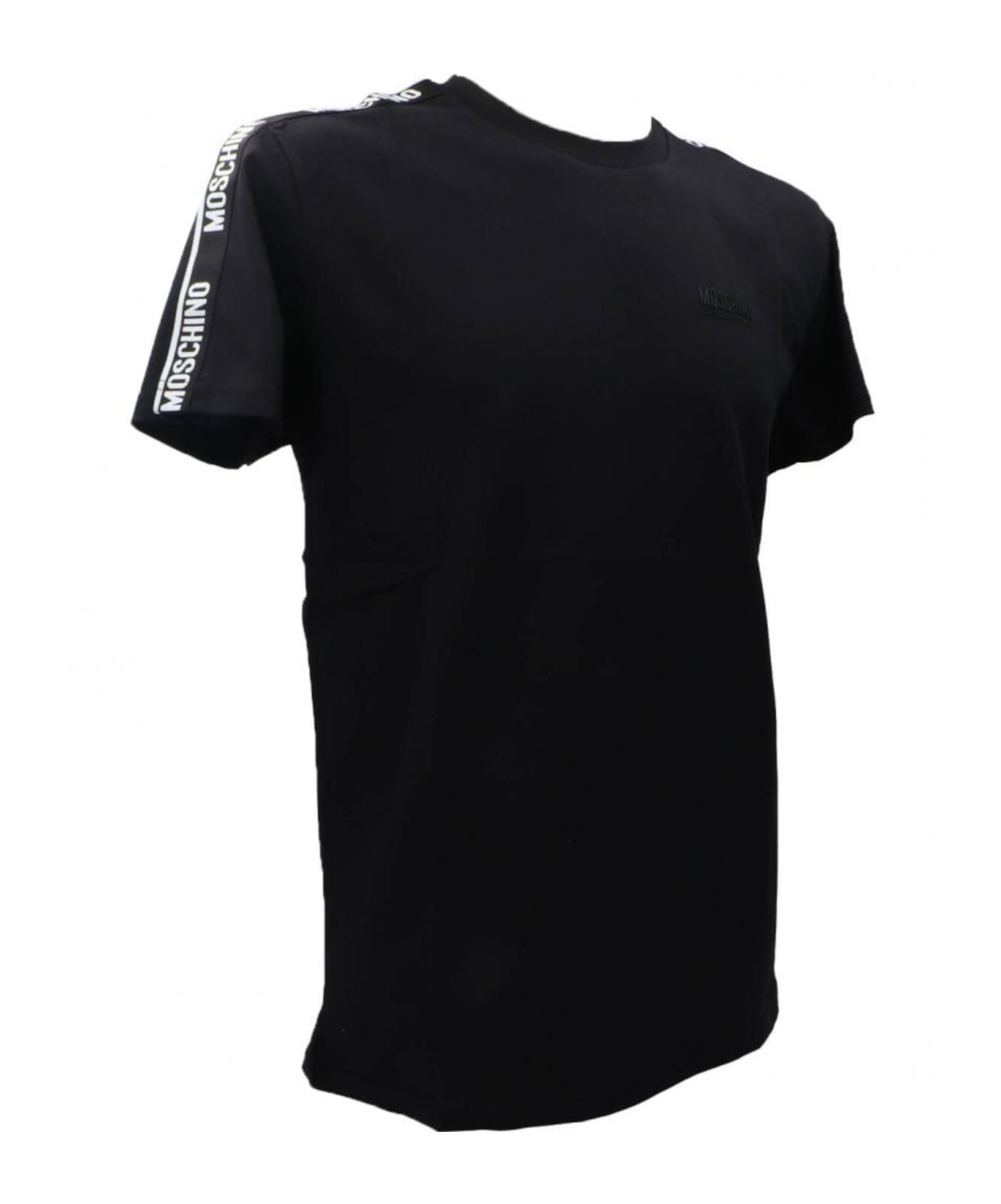 Moschino Short-sleeved T-shirt In Black