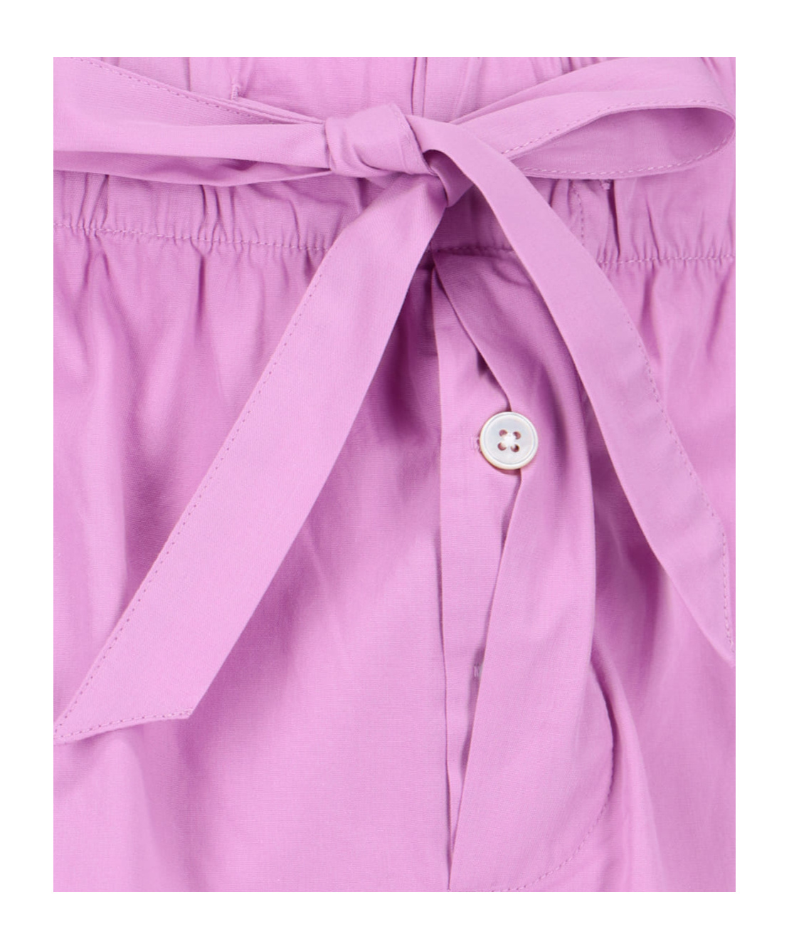 Tekla Drawstring-waist Pajama Bottoms In Purple