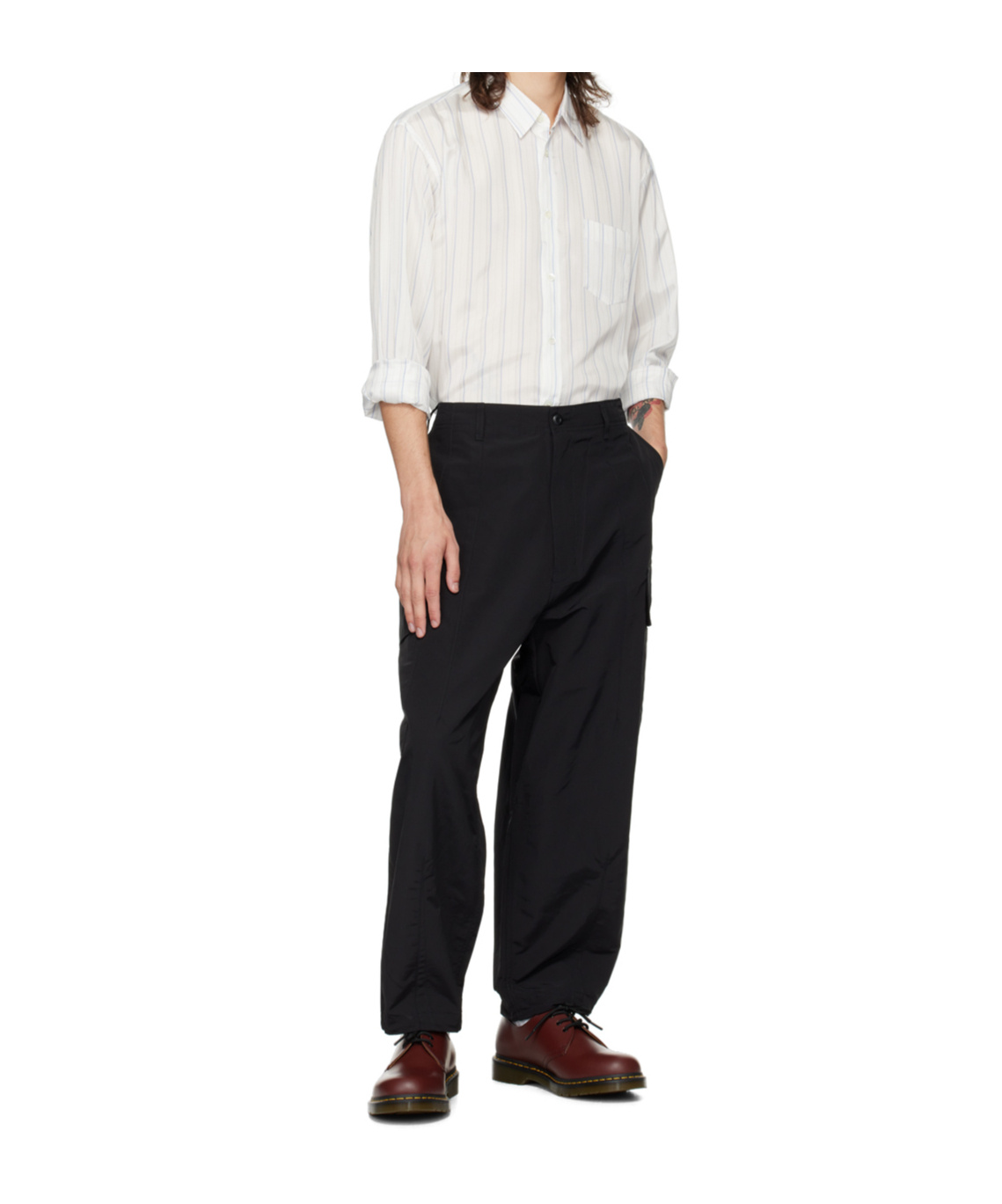 Comme Des Garçons Cargo Wide Leg Trousers