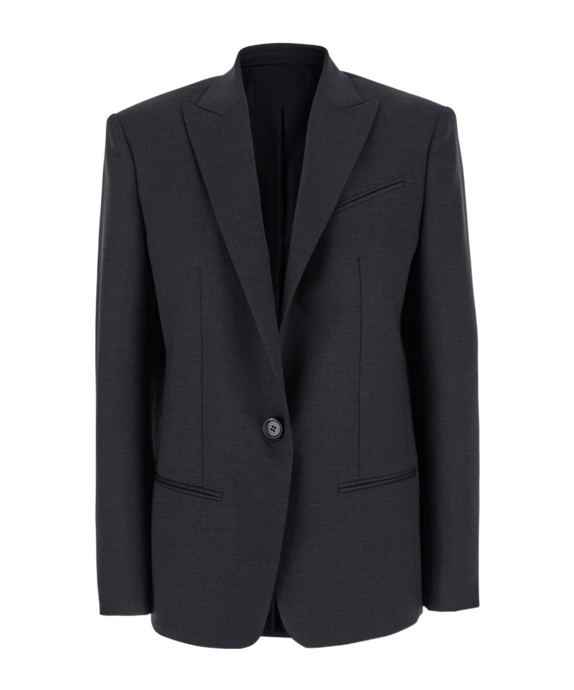 Shop Philosophy Di Lorenzo Serafini Single-breasted Blazer In Black