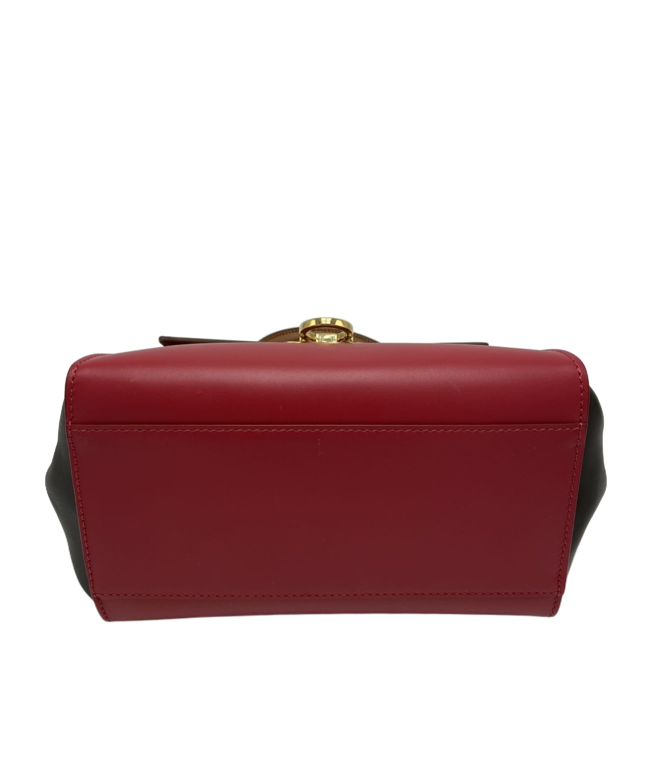 Ferragamo Top Handle Shoulder Bag In Brown