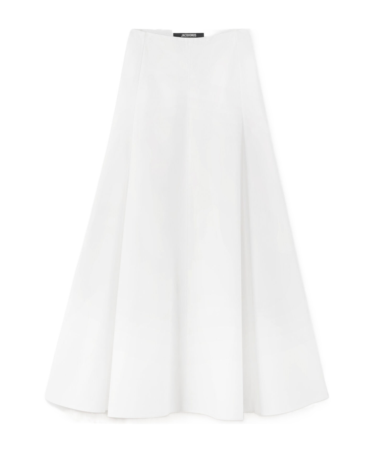 Jacquemus Flared Skirt In White