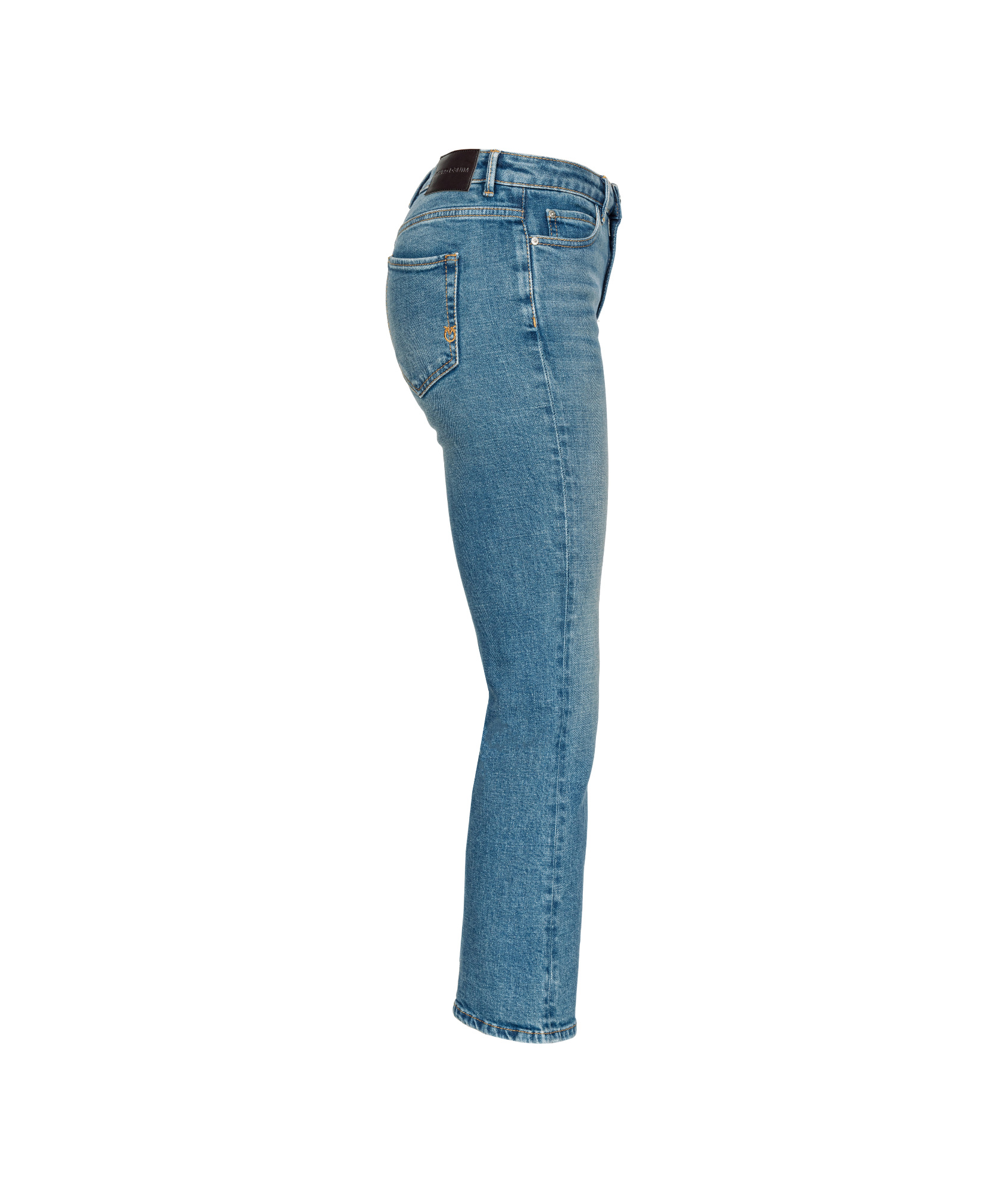 Pinko Belt-loop Jeans In Blue