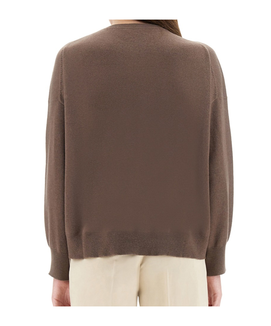 Brunello Cucinelli Relaxed-fit Cashmere Sweater With Classic Silhouette In Multi