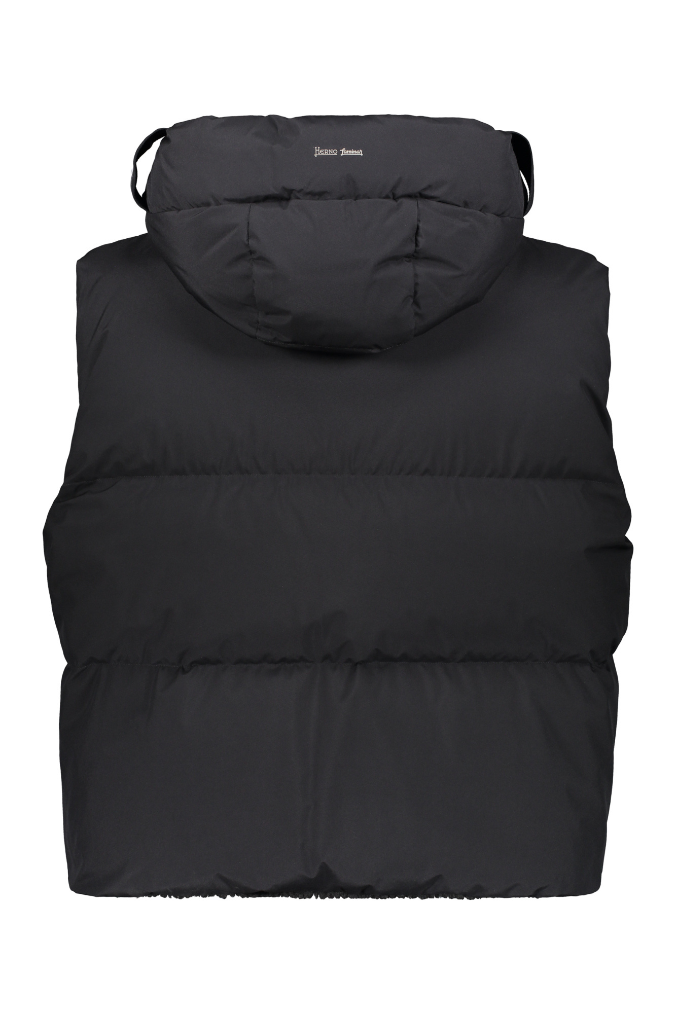 Herno Hooded Down Jacket In Black